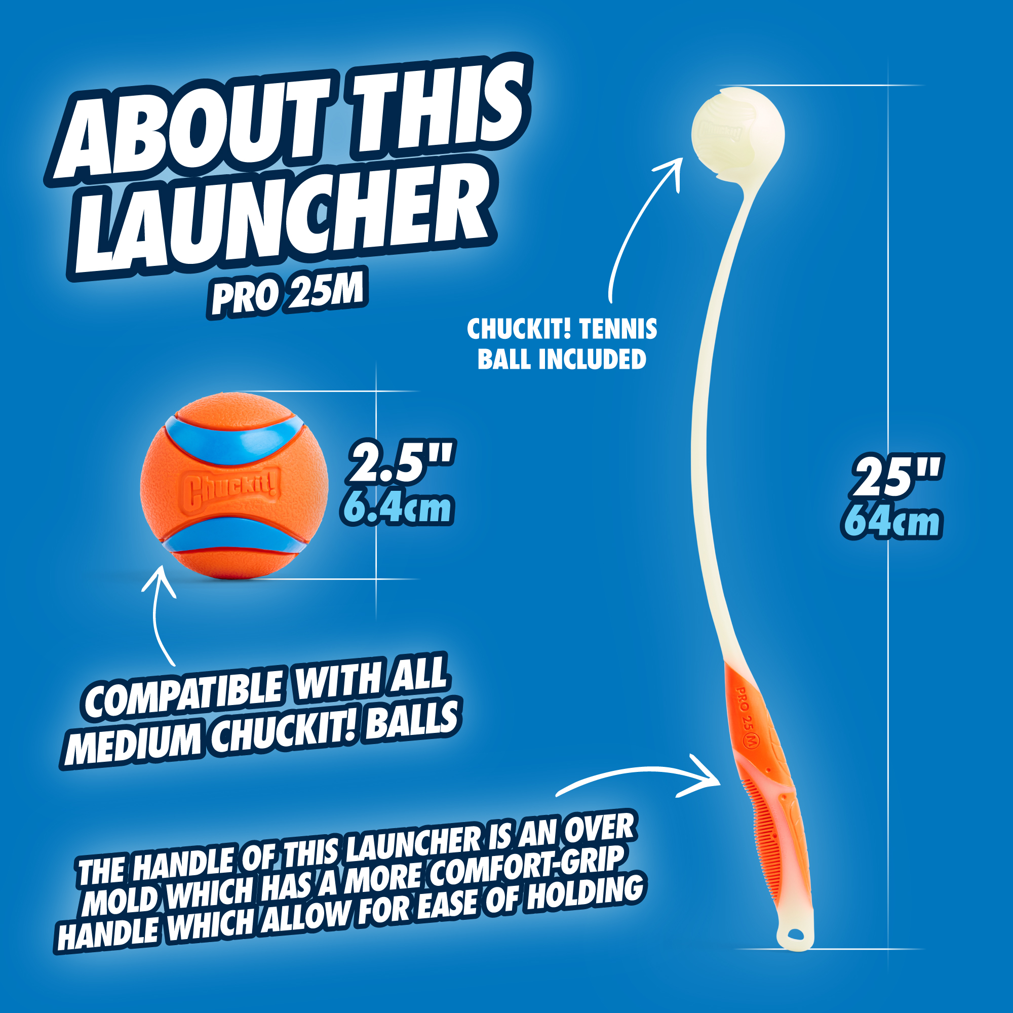 Chuckit! Pro Launcher M 63 cm — afbeelding 4