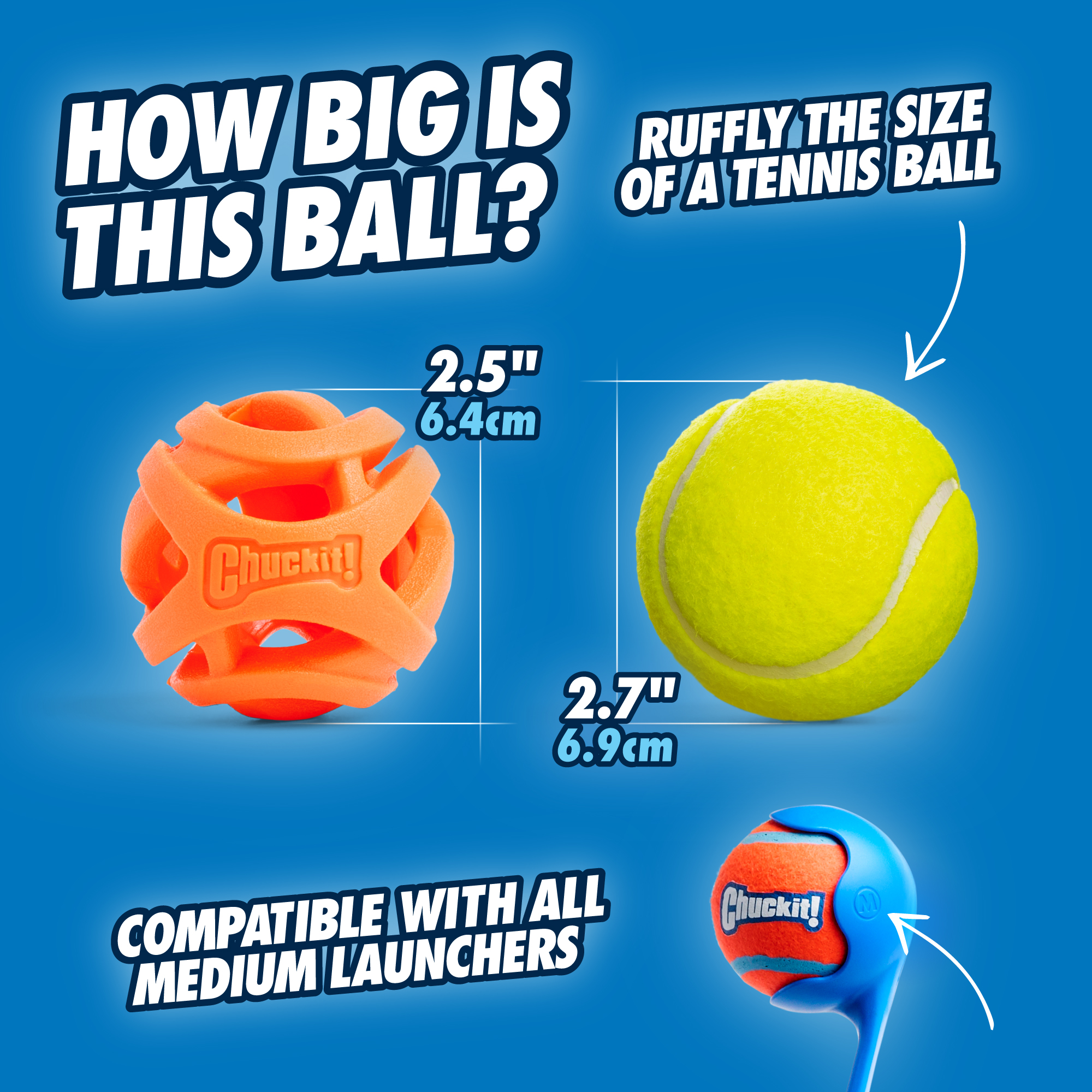 Chuckit! Air Fetch Ball M — afbeelding 6