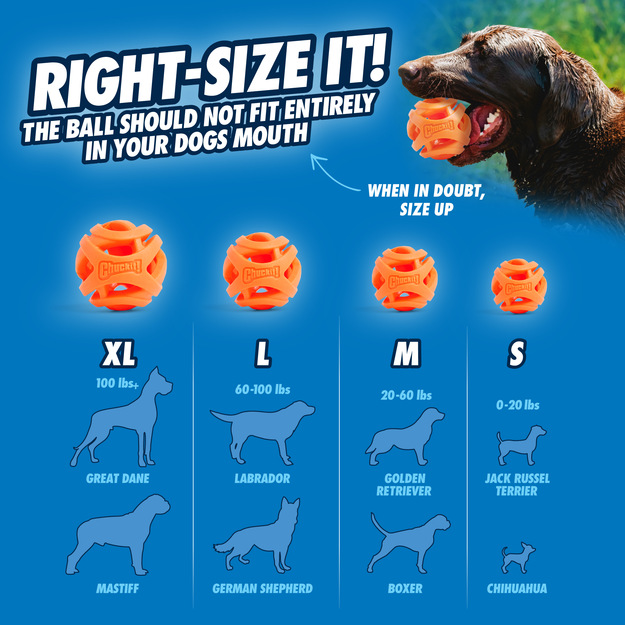 Chuckit! Air Fetch Ball M (2-pack) — afbeelding 4