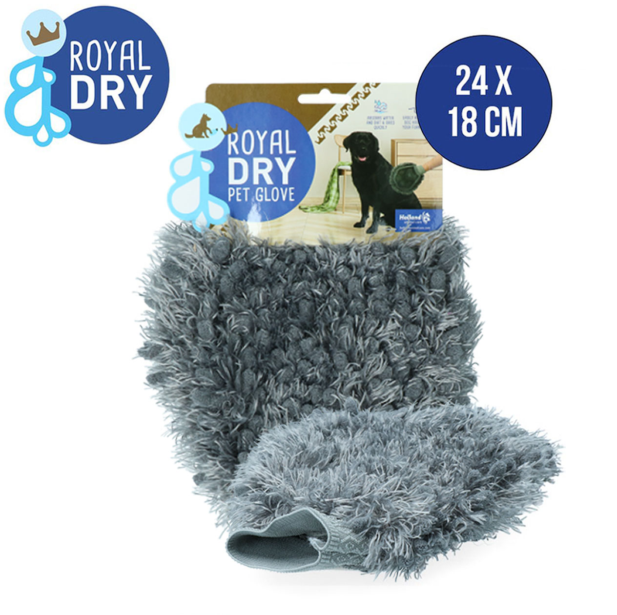 Royal Dry Handschoen & Haarverwijderaar — afbeelding 2