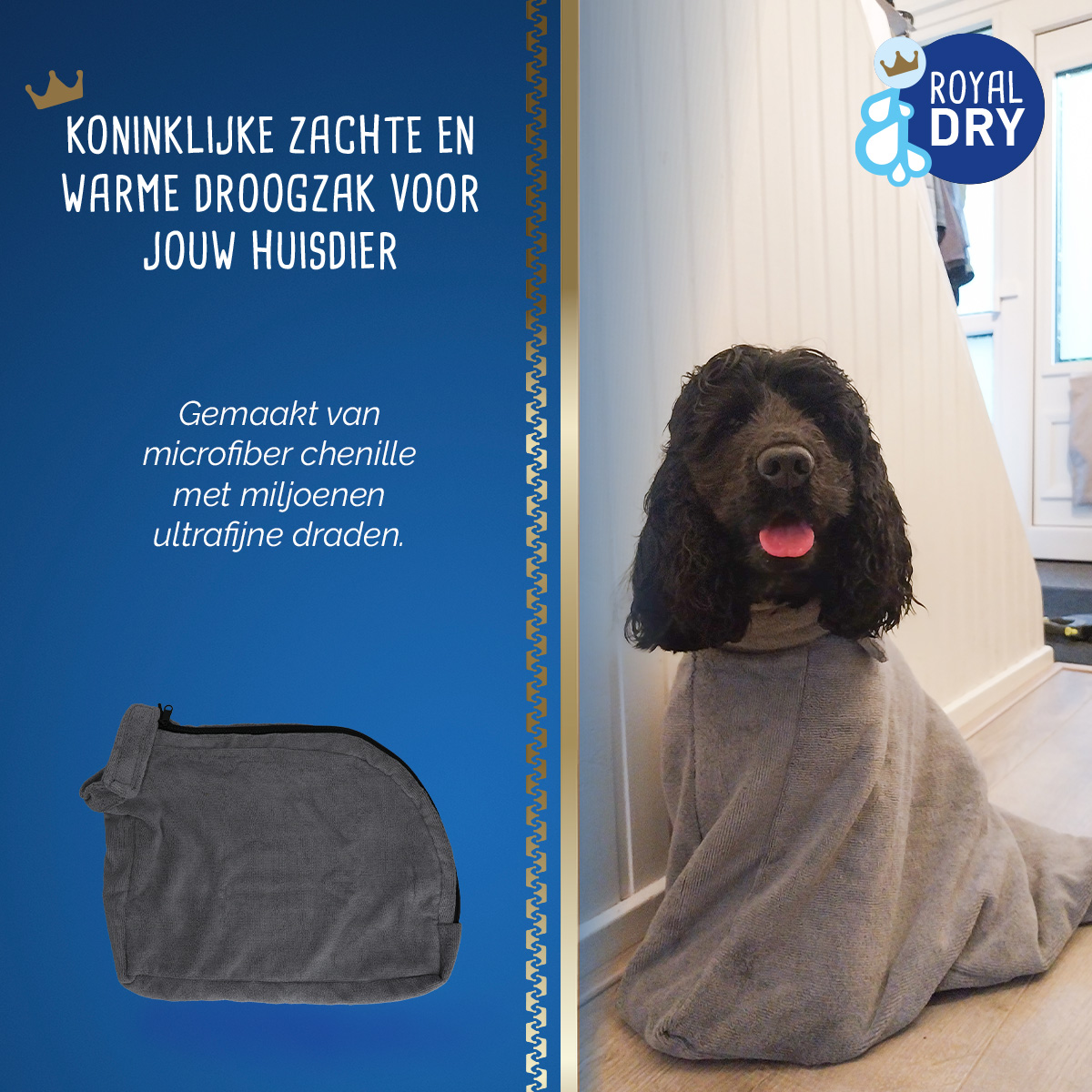 Royal Dry Doggy Bag Droogzak S — afbeelding 5