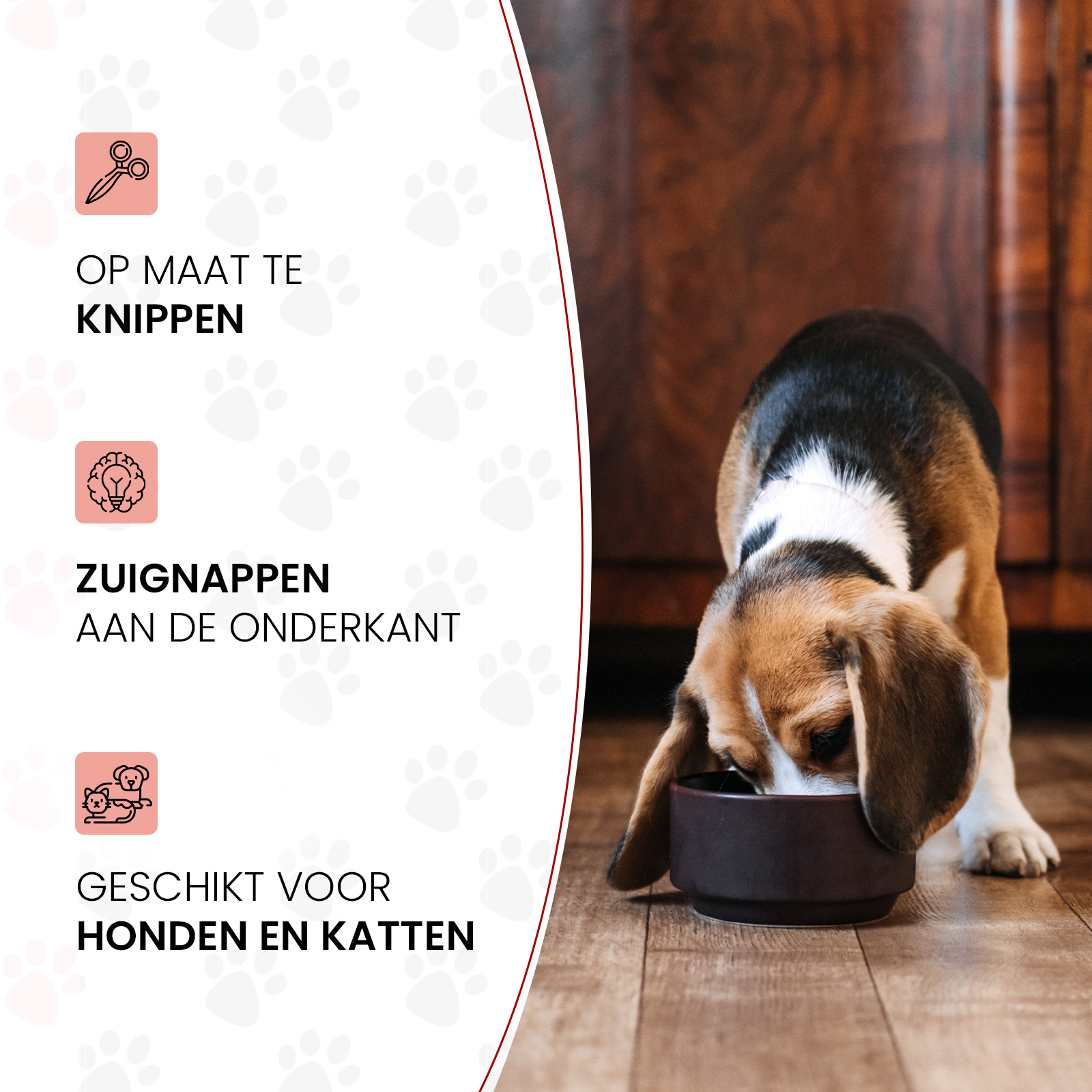 Eat Slow Live Longer Gobble Stopper Rood M — afbeelding 6