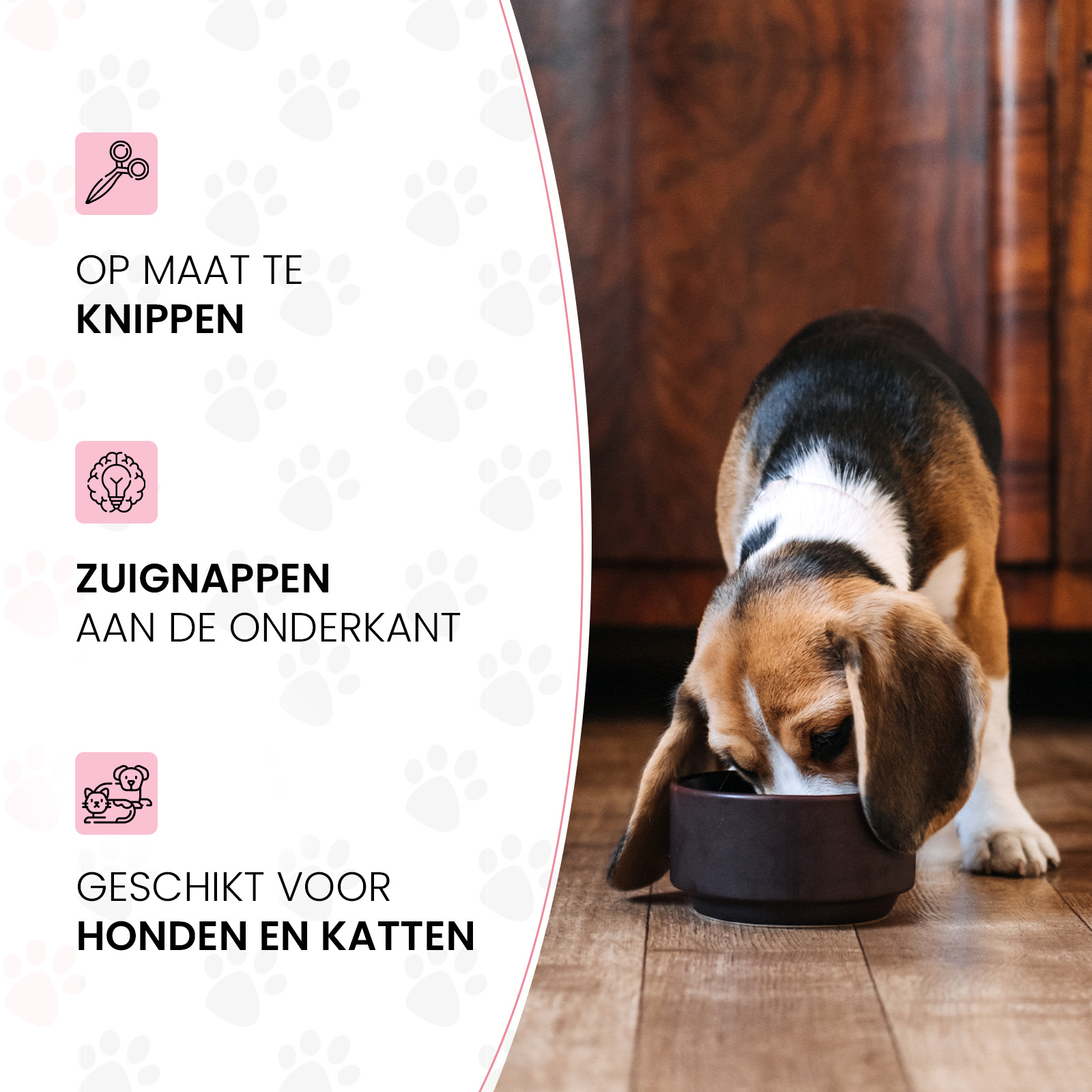 Eat Slow Live Longer Gobble Stopper Roze M — afbeelding 6