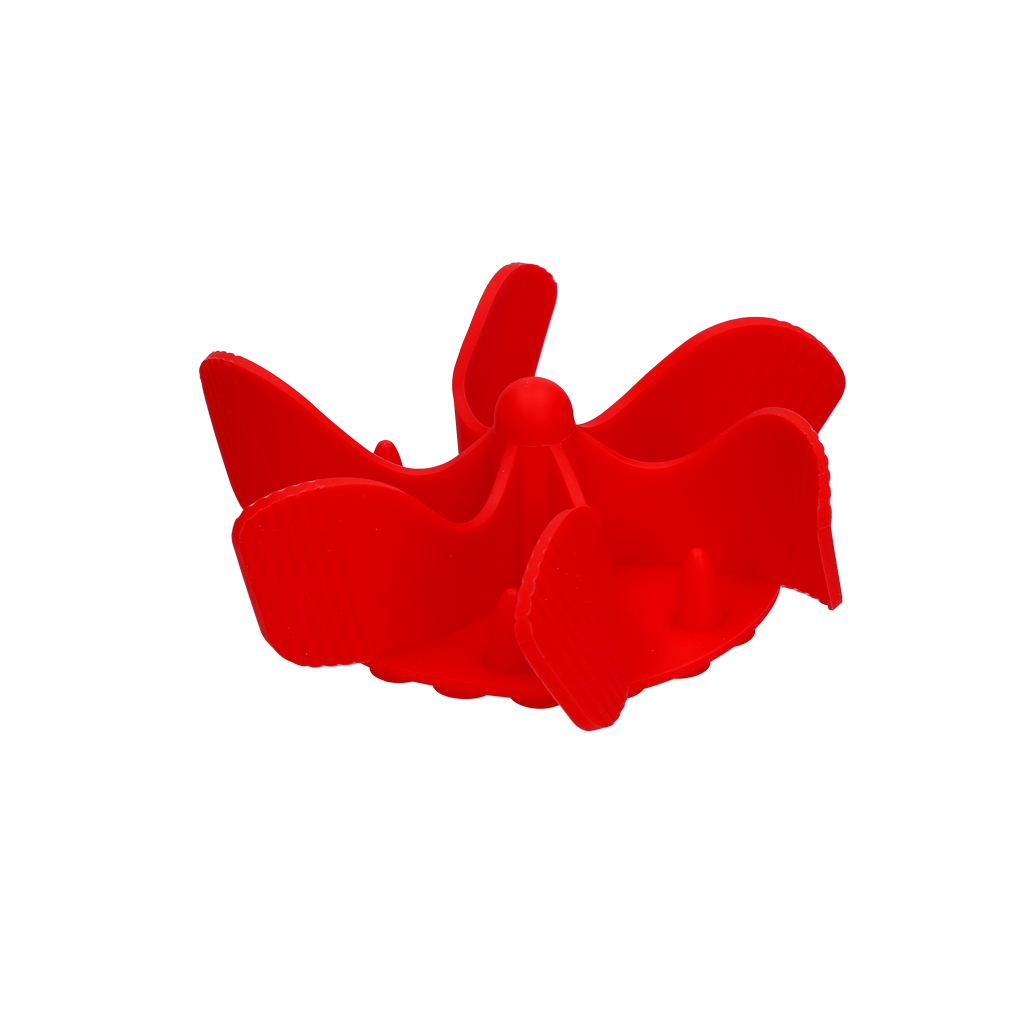 Eat Slow Live Longer Gobble Stopper Rood S — afbeelding 3