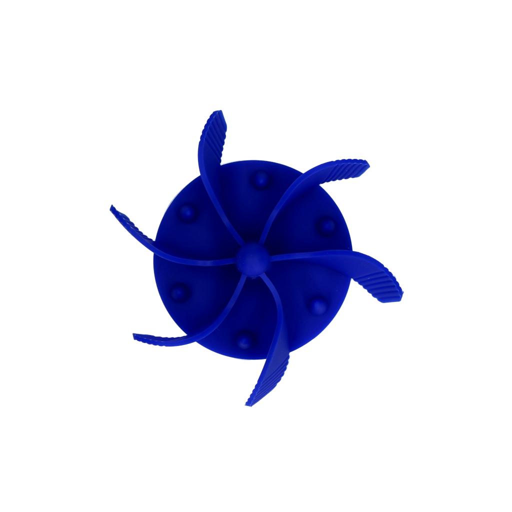 Eat Slow Live Longer Gobble Stopper Blauw S — afbeelding 2