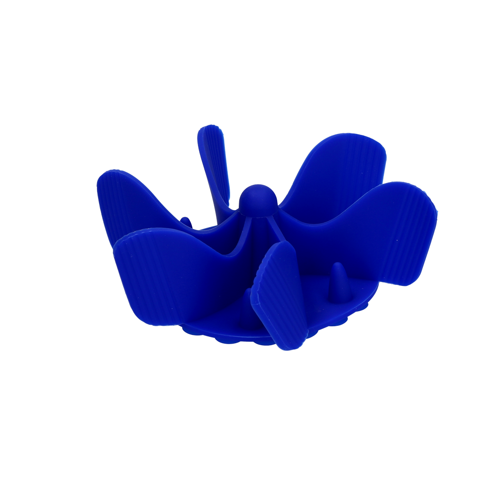 Eat Slow Live Longer Gobble Stopper Blauw L — afbeelding 3