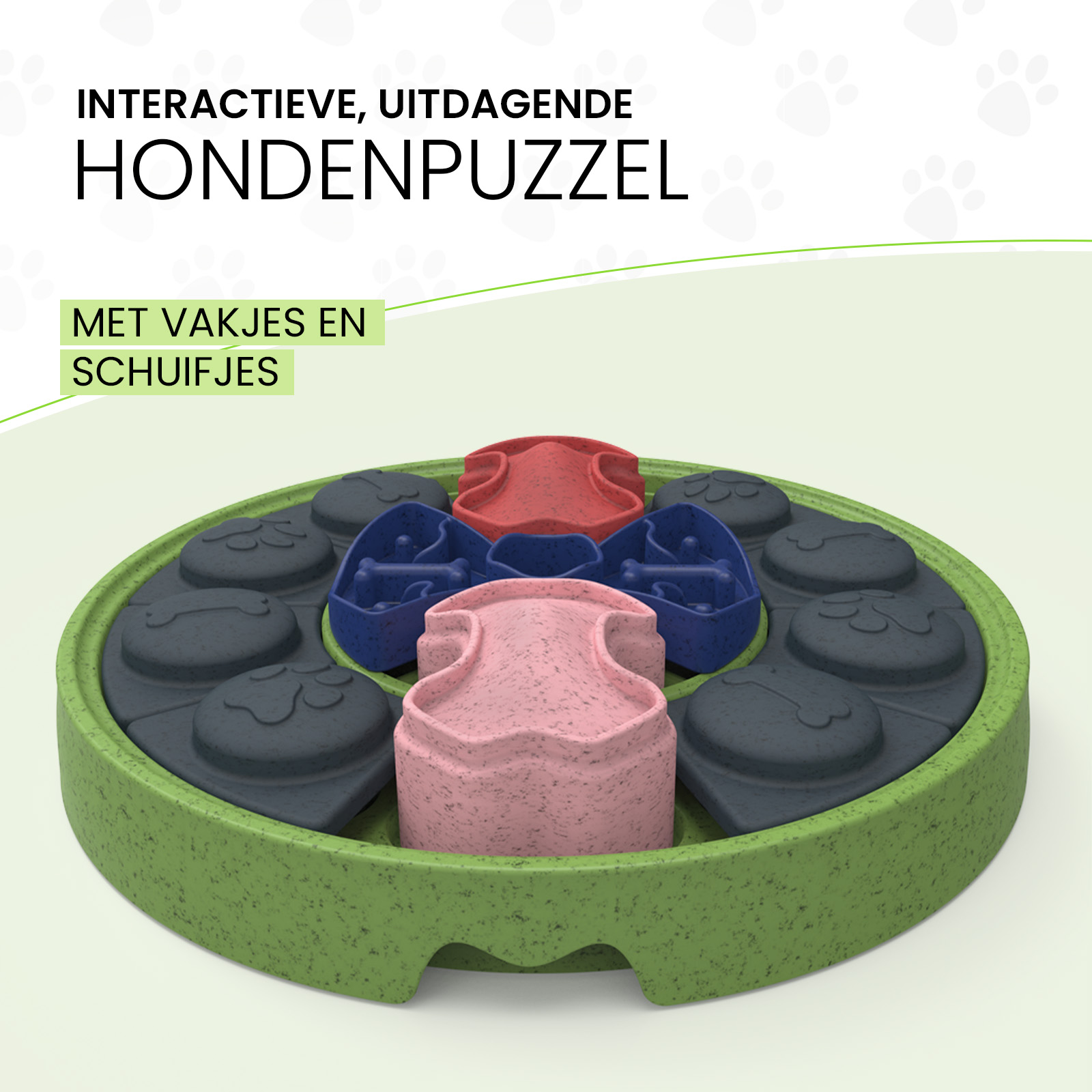 Eat Slow Live Longer Puzzle Disc — afbeelding 3