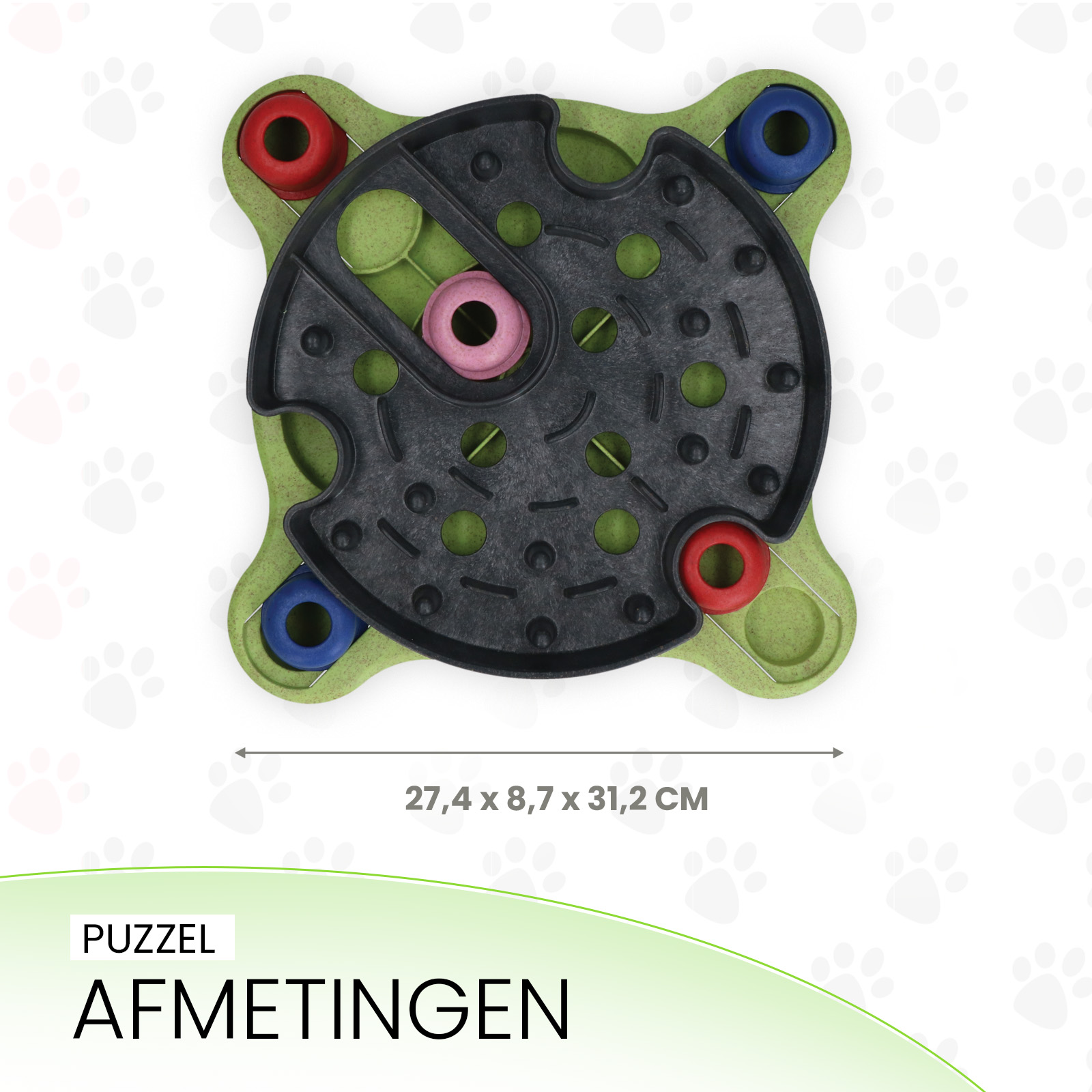 Eat Slow Live Longer Puzzle Roundabout — afbeelding 5