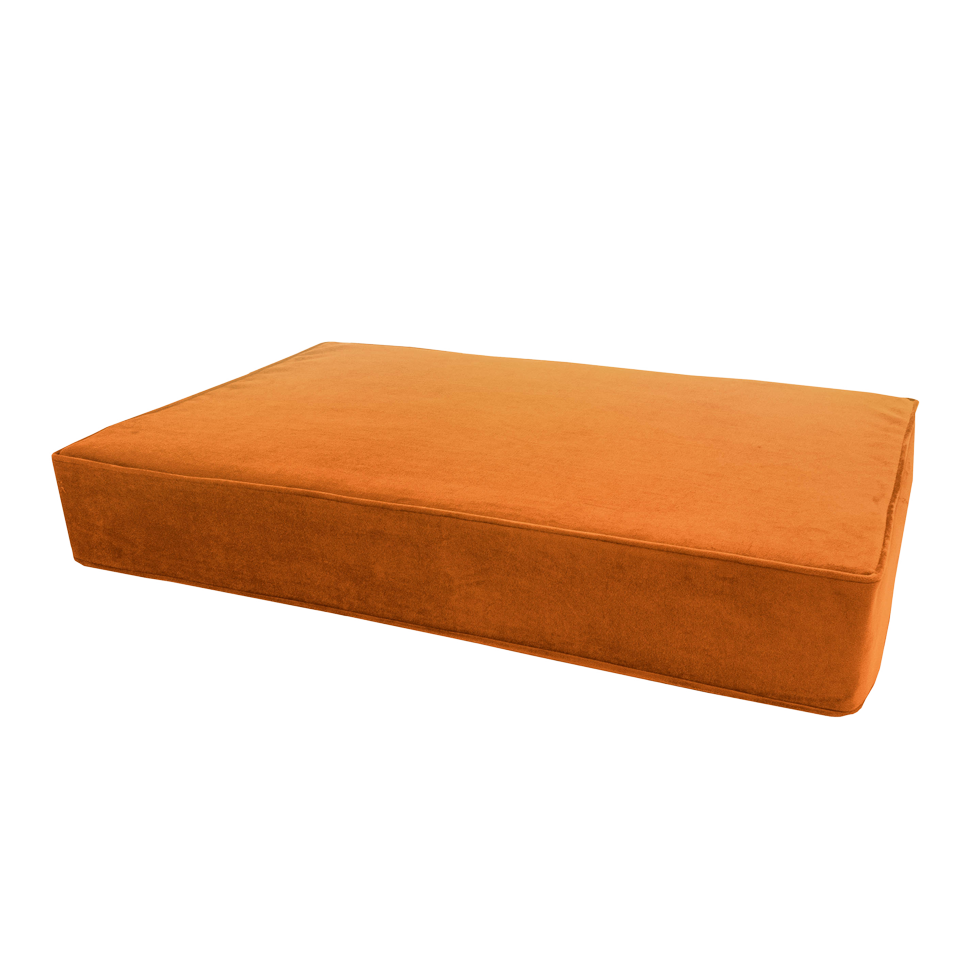Madison Orthopedisch Kussen Velvet Oranje S — afbeelding 2
