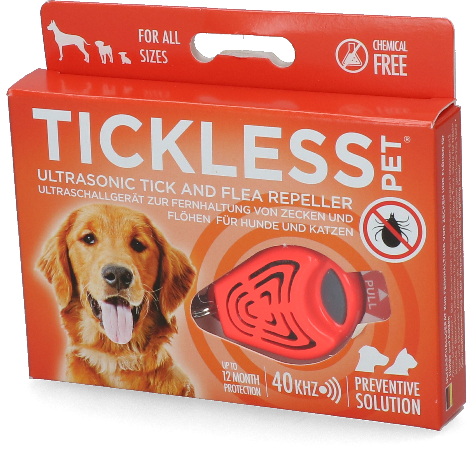Tickless Pet minimaal 6 maanden bescherming Oranje — afbeelding 2