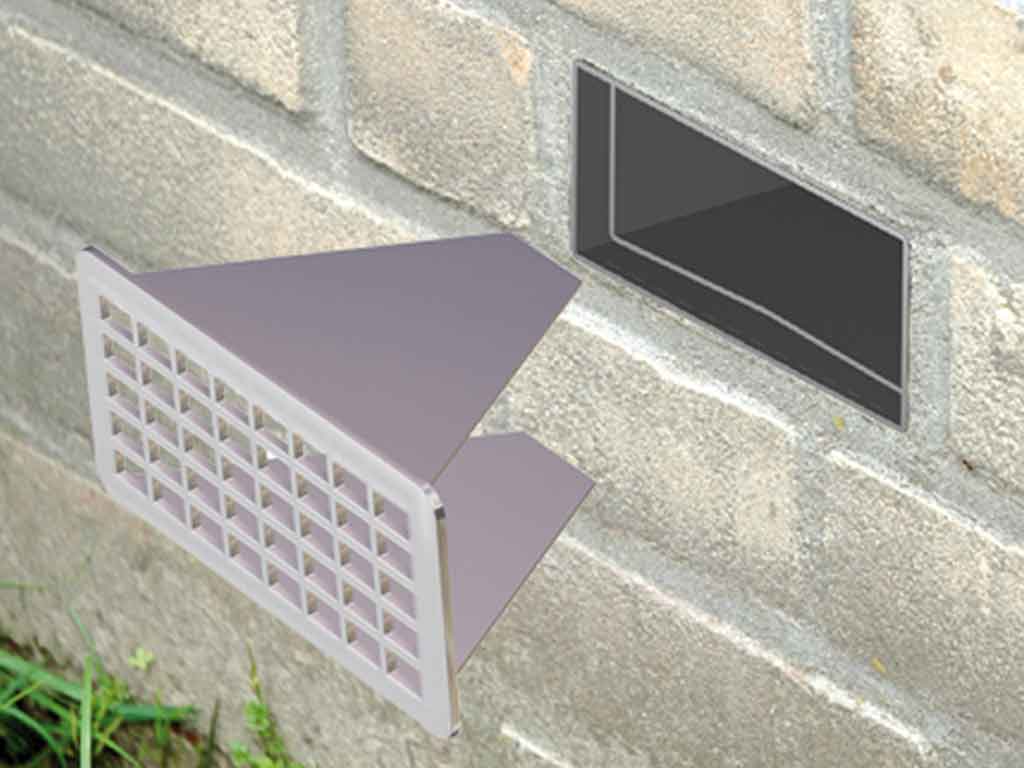 RenoFix RVS Renovatierooster 5 x 10,5 cm — afbeelding 6