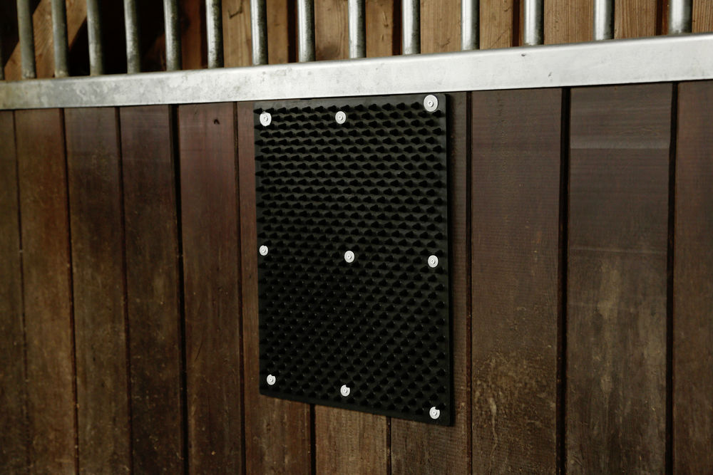 Borstelmat voor Paard, Kalf, Geit 40 x 30 cm — afbeelding 4