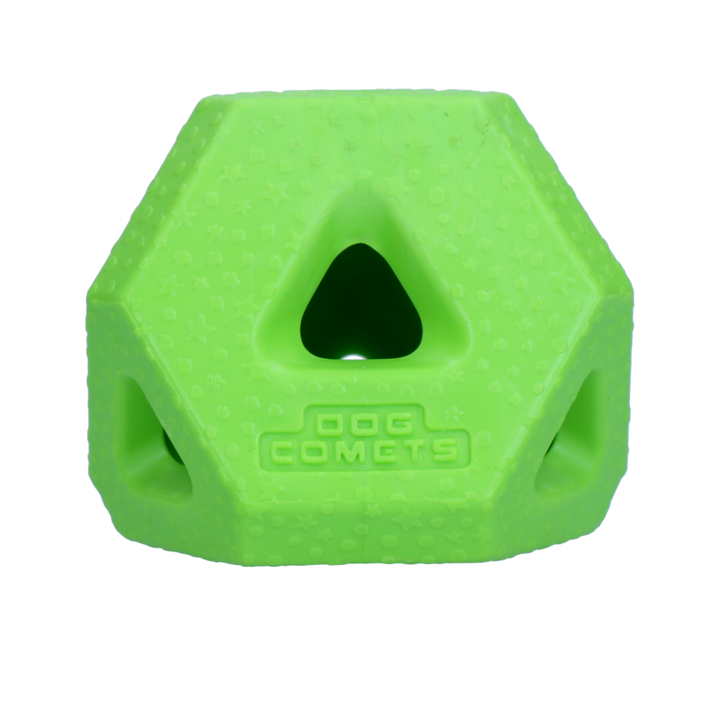 Dog Comets Treat Lock Cube Groen