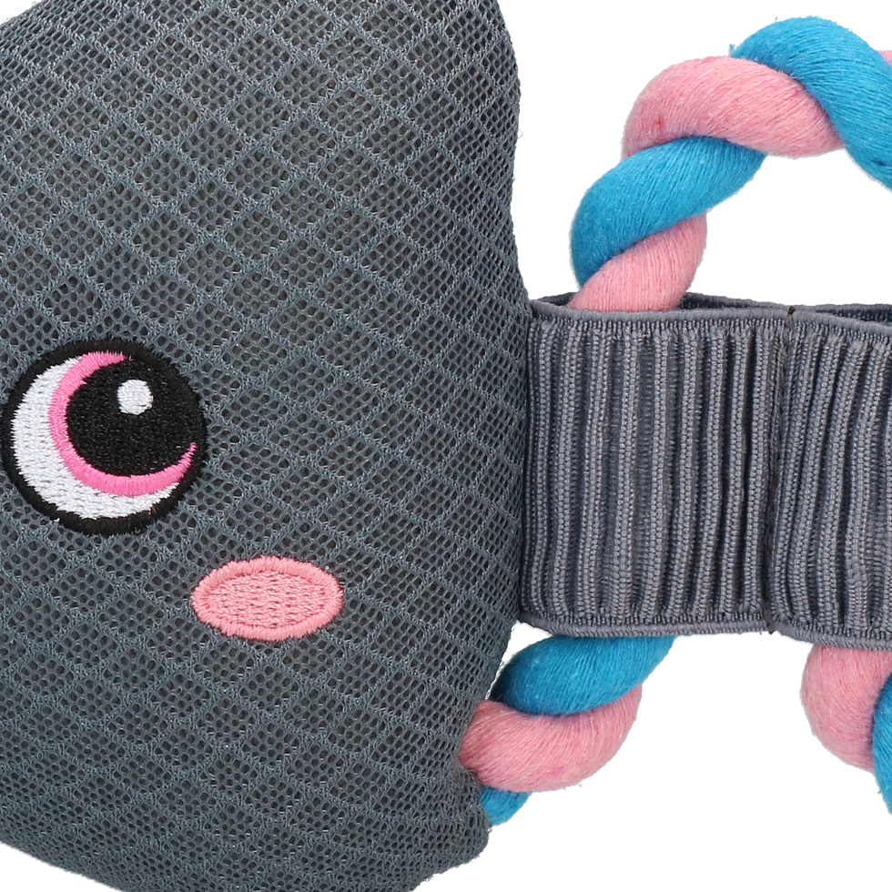 CoolPets Pull Me! Fishy Rope Flamingo — afbeelding 2