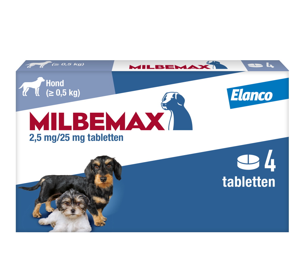 Milbemax Tabletten Puppy/Kleine hond <5kg 4 tabl. — afbeelding 2
