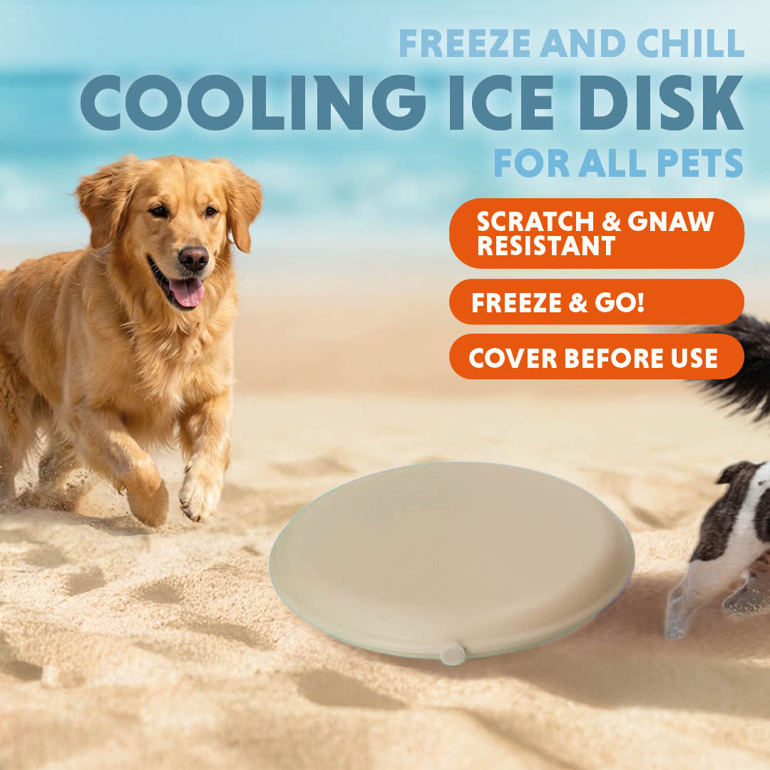 Coolpets Cooling Disc Beige — afbeelding 2