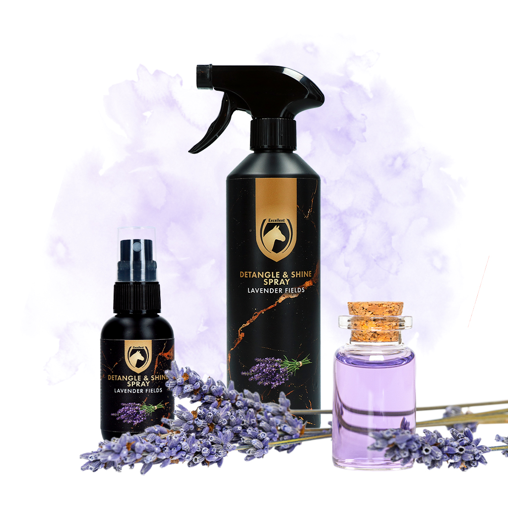 Excellent Horse Detangle & Shine Spray 500 ml Lavender Fields — afbeelding 2