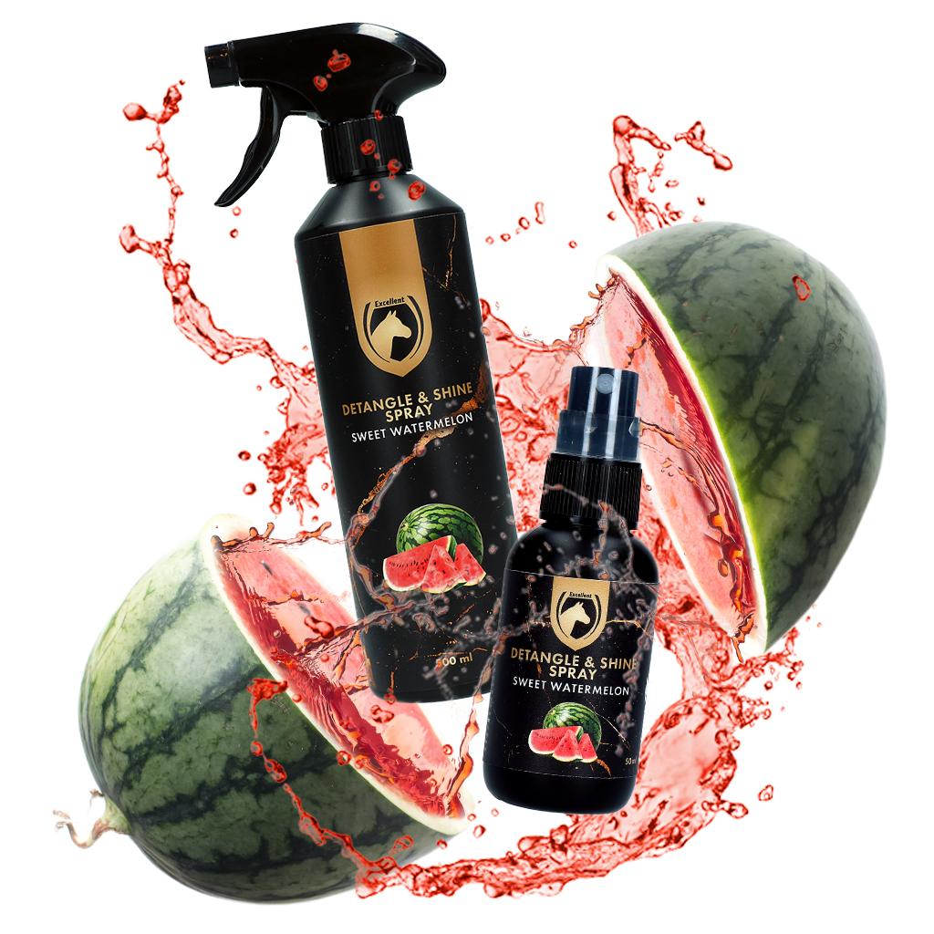 Excellent Horse Detangle & Shine Spray 500 ml Sweet Watermelon — afbeelding 2