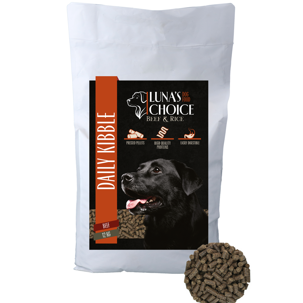 Luna's Choice Adult Rund/Rijst 12 kg