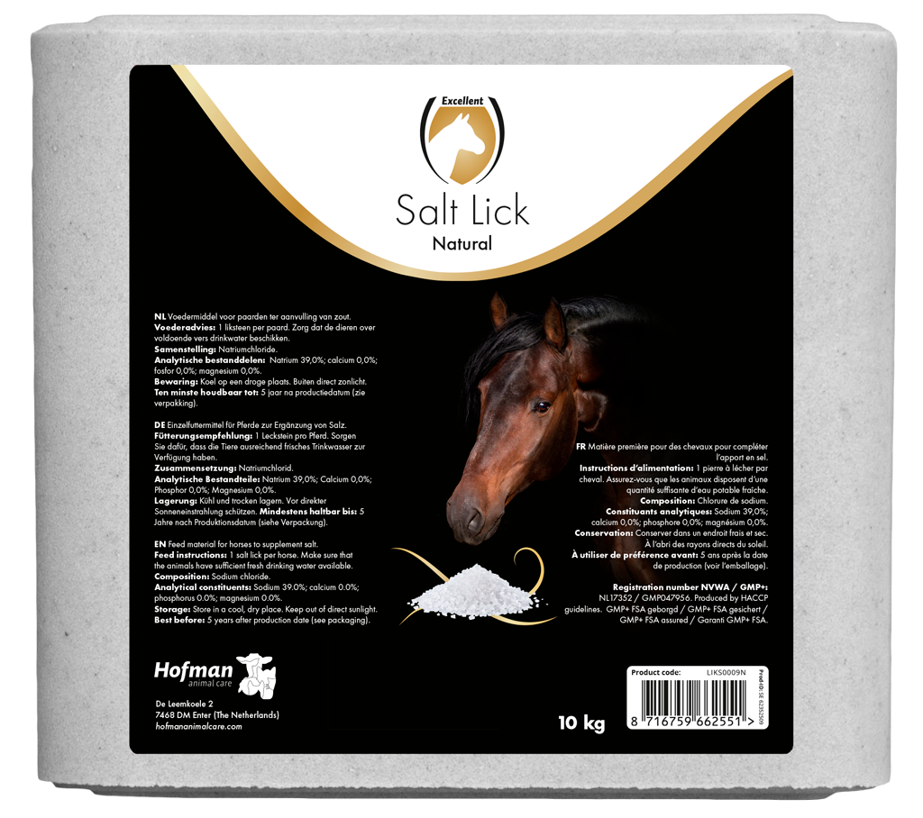 Excellent Horse Salt Lick Naturel 10 kg