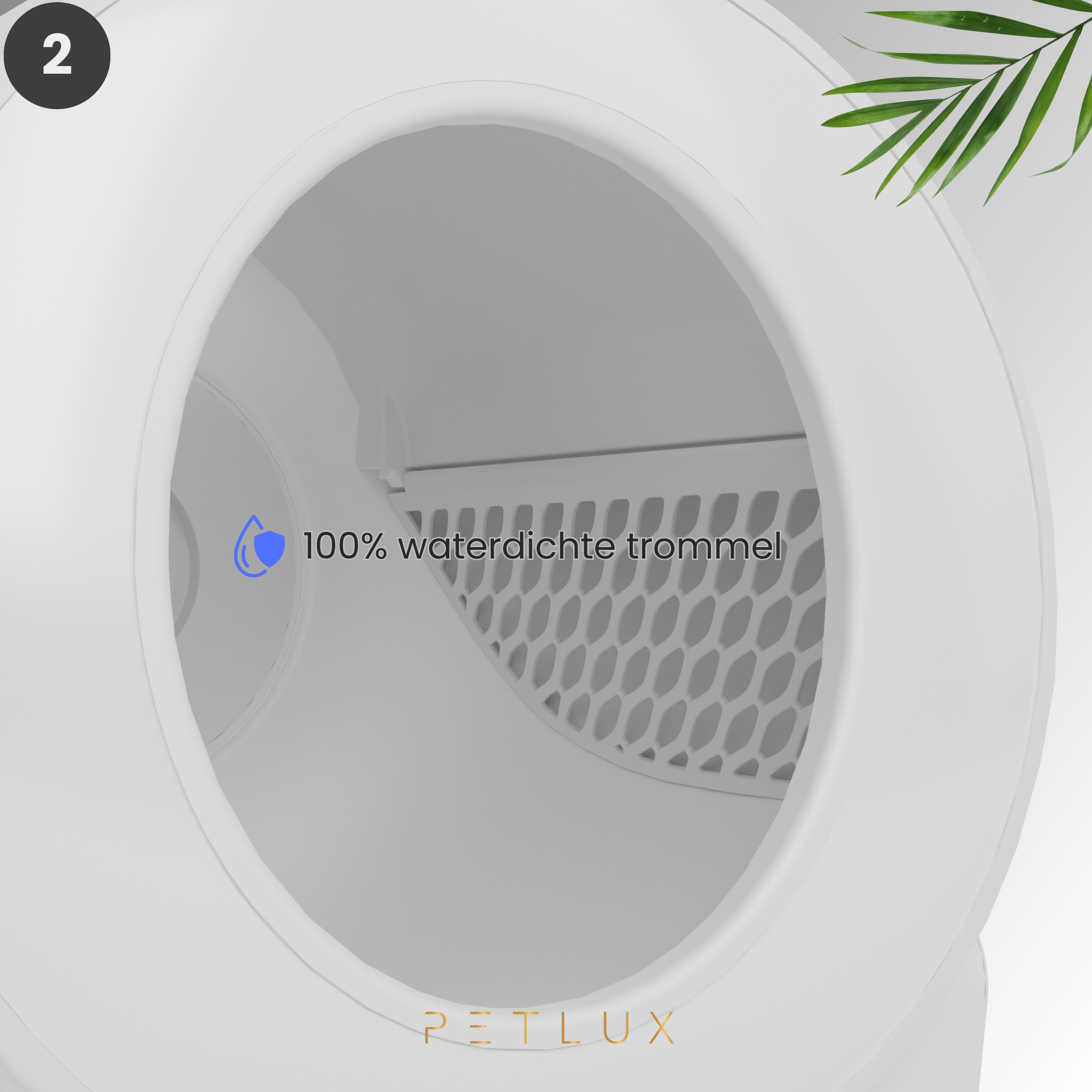 Petlux V3 Automatische Kattenbak Wit — afbeelding 4