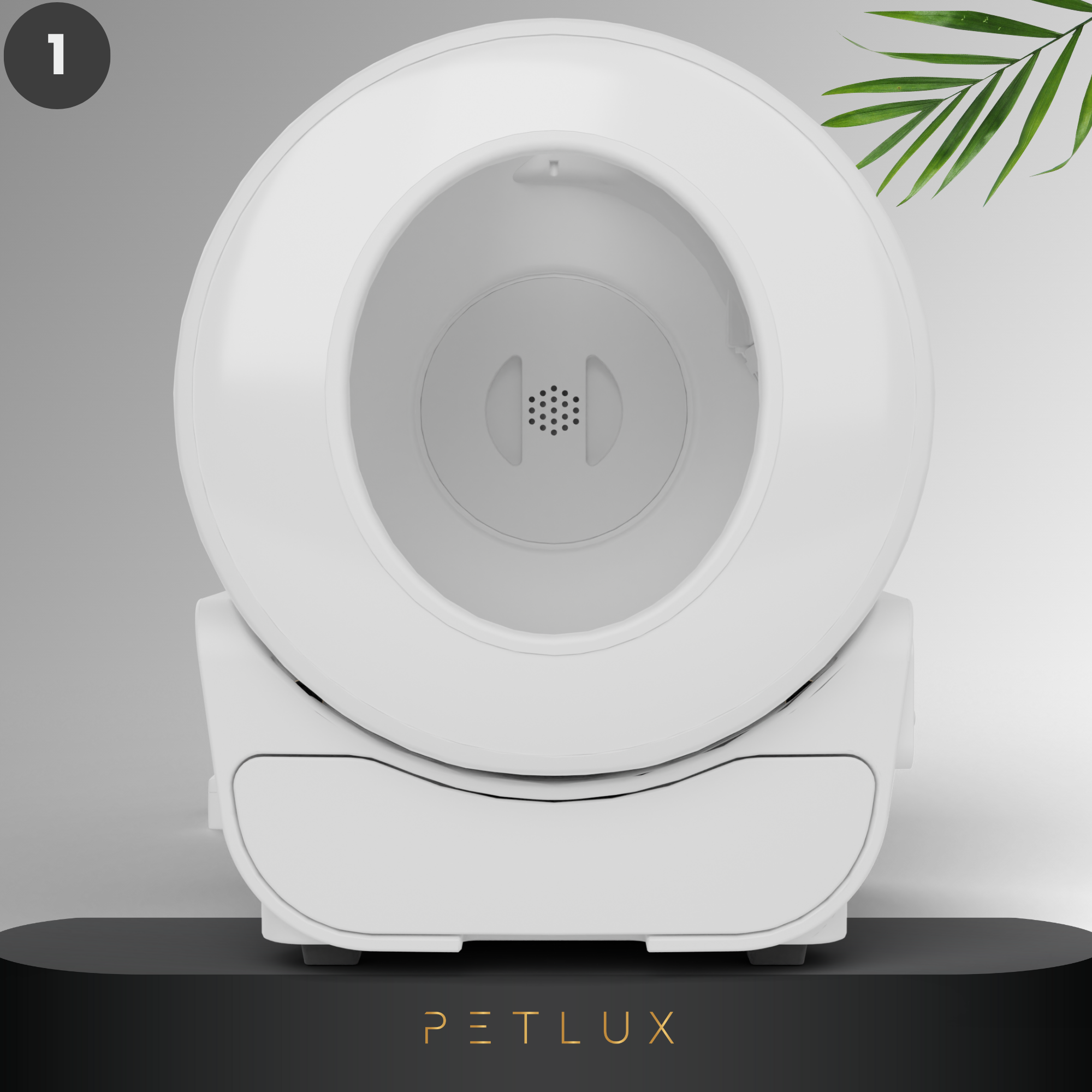 Petlux V3 Automatische Kattenbak Wit — afbeelding 3