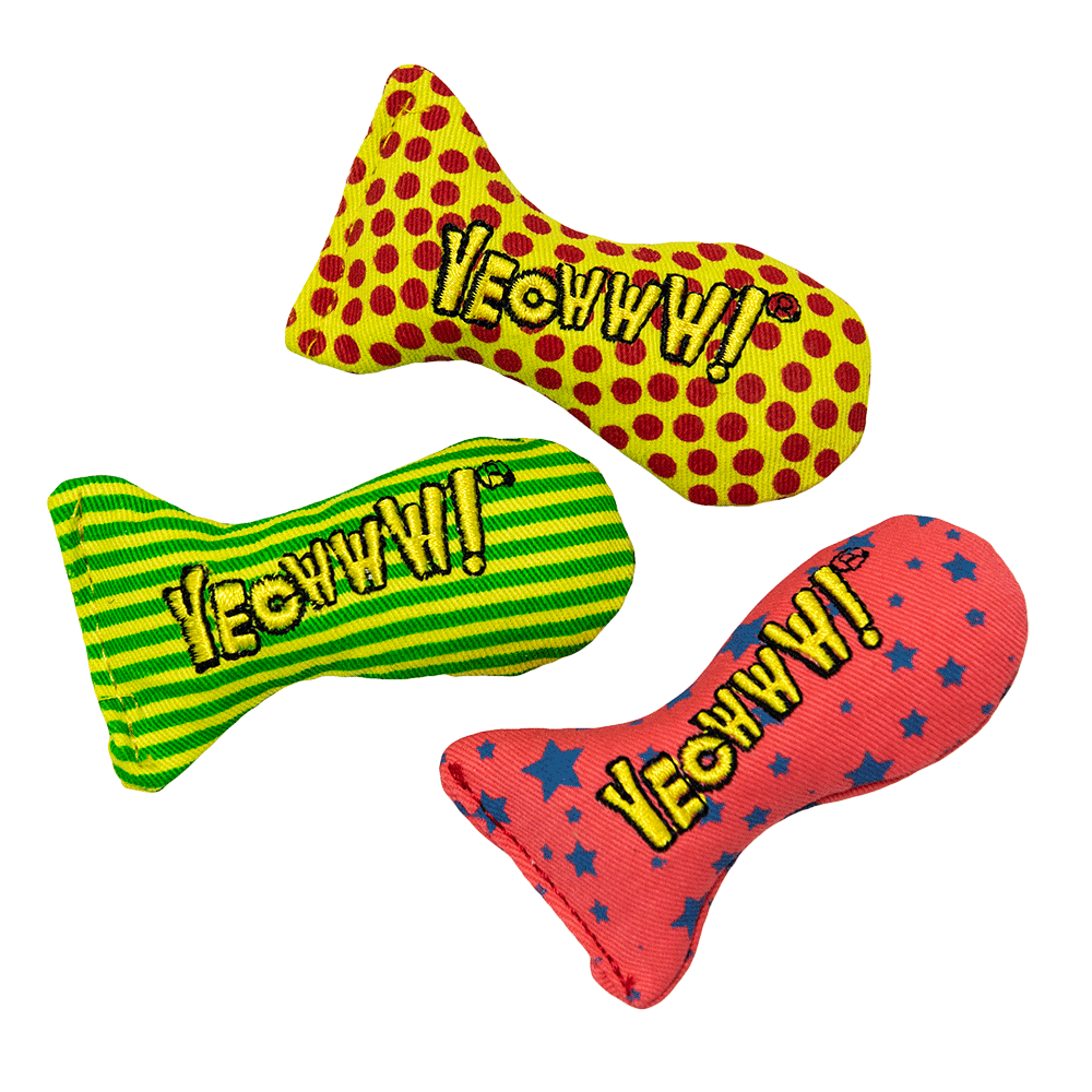 Yeowww! Stinkies Catnip Sardines Trio — afbeelding 4