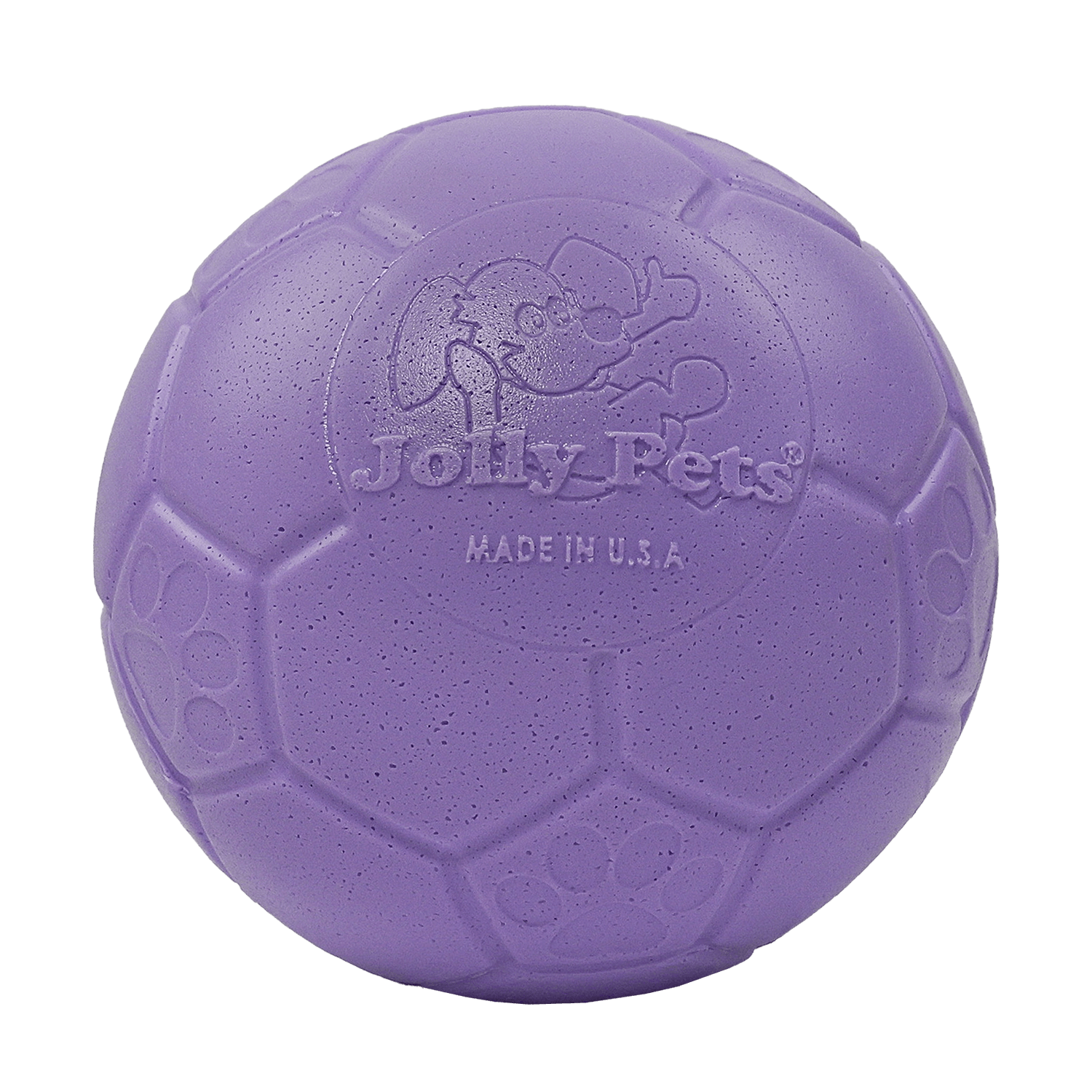 Jolly Soccer Ball Lichtpaars S (15 cm)