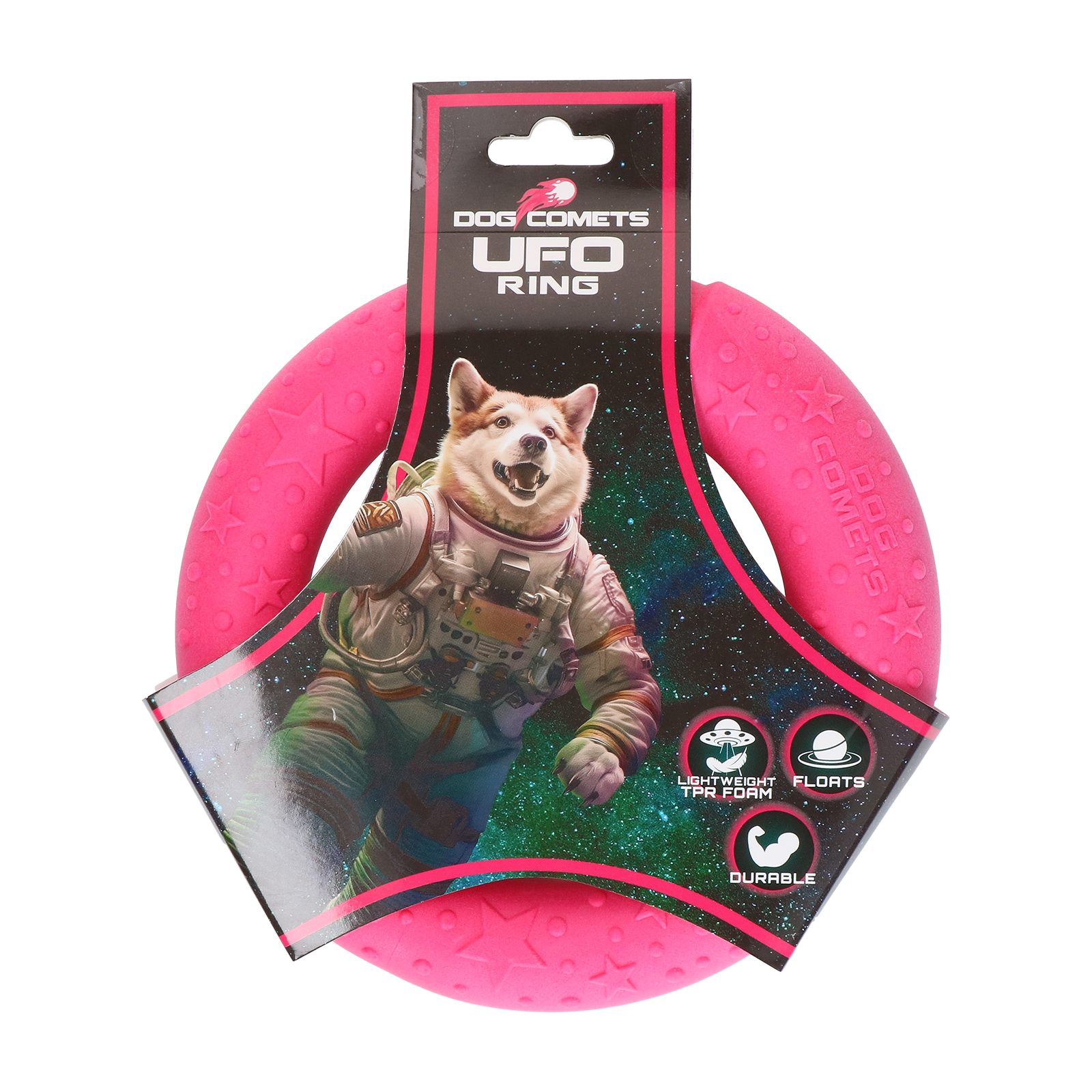 Dog Comets UFO Ring Roze S