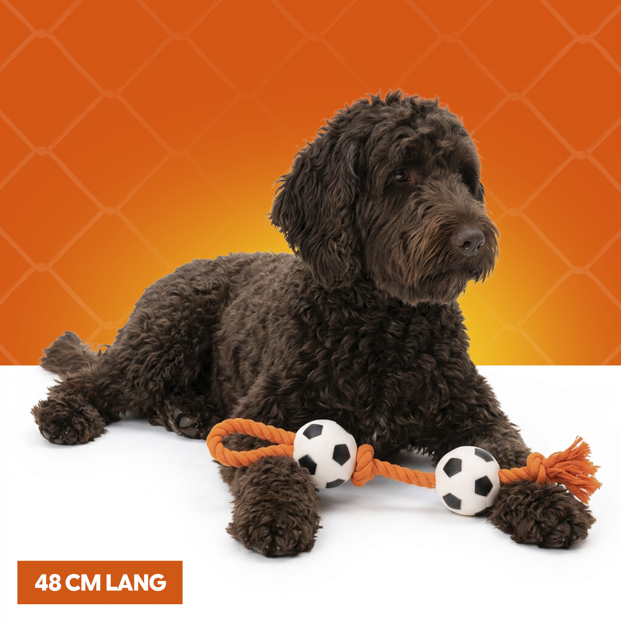 Oranje Flostouw Voetballen — afbeelding 4