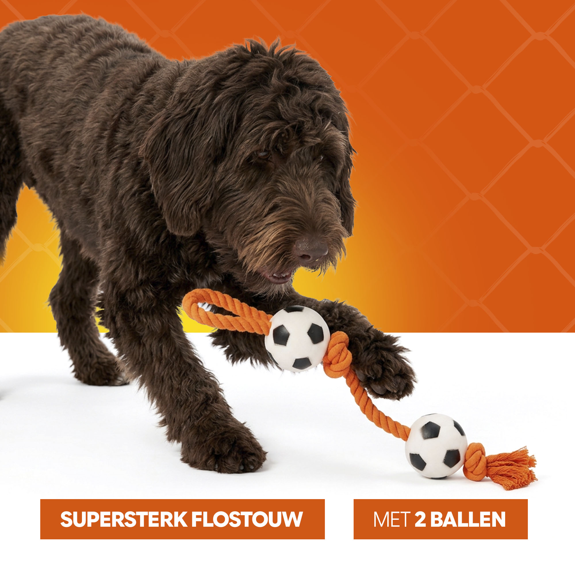 Oranje Flostouw Voetballen — afbeelding 6