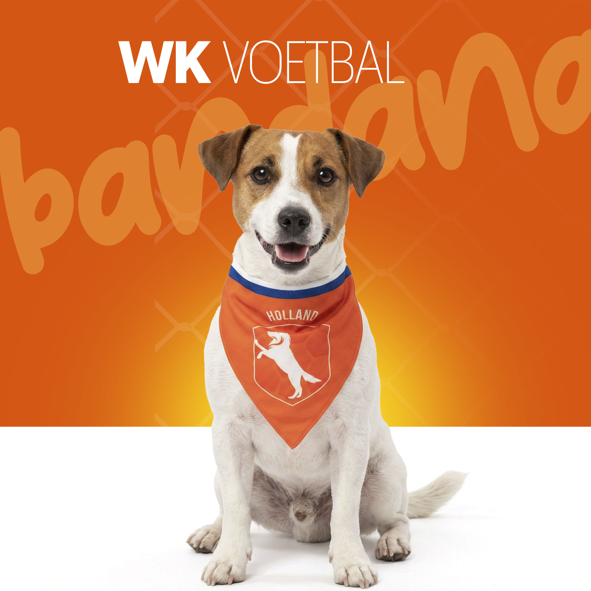 Oranje Bandana Holland S — afbeelding 2
