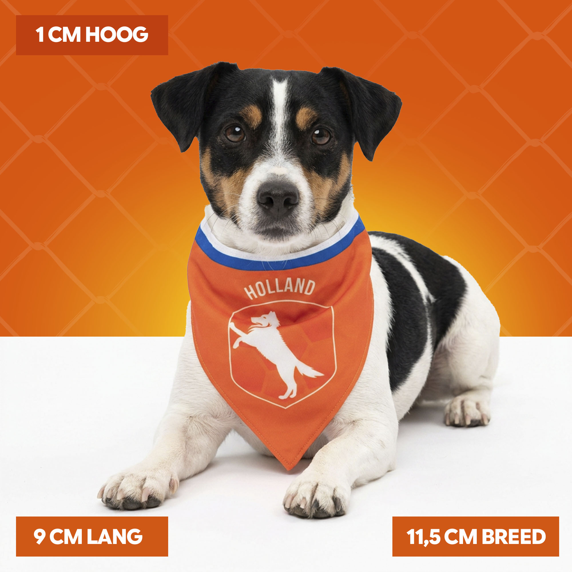 Oranje Bandana Holland S — afbeelding 4