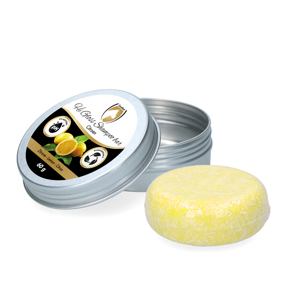 Excellent Horse Hi Gloss Shampoo Bar Citroen 60 g
