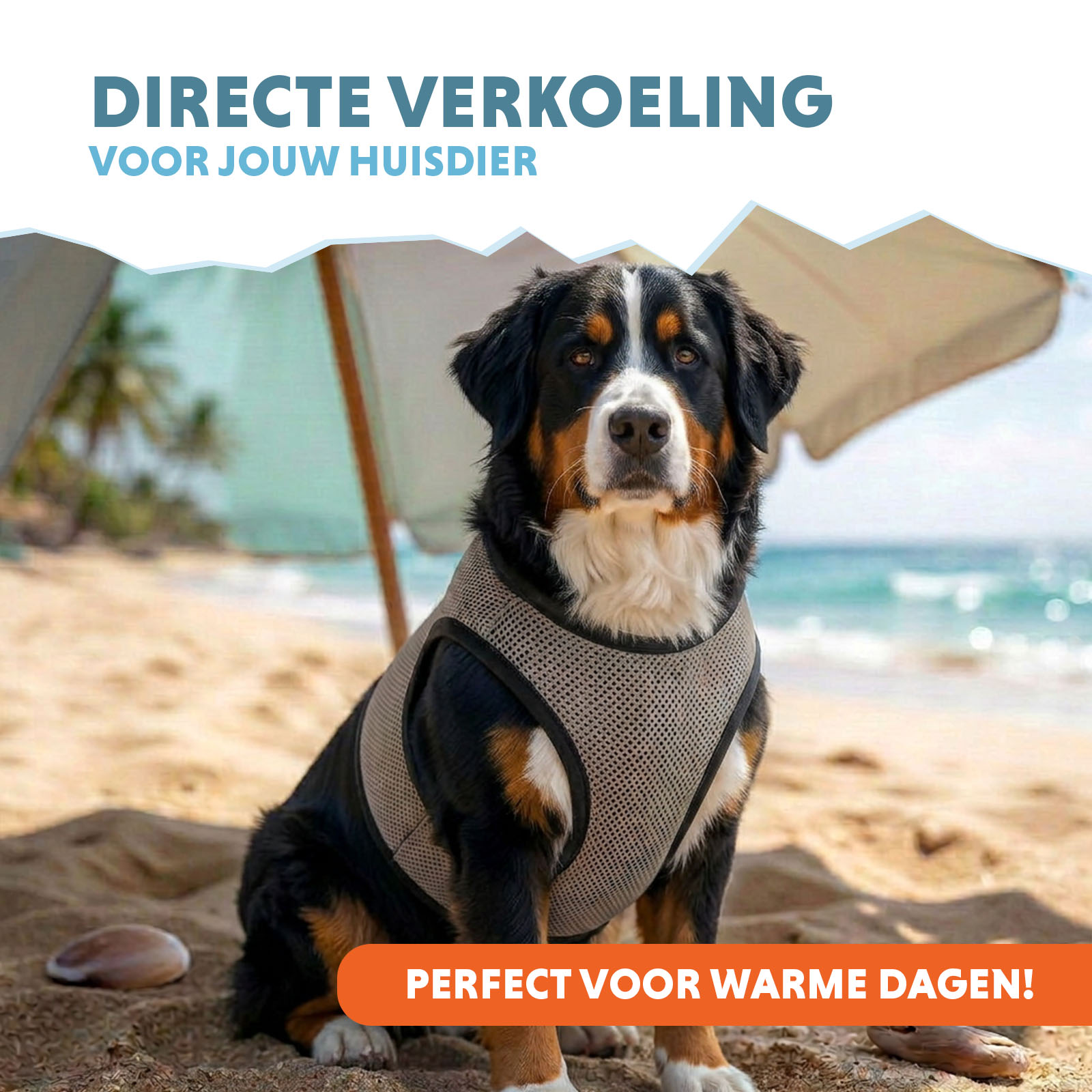 Coolpets Cooling Vest XL (back size 40 cm) — afbeelding 2