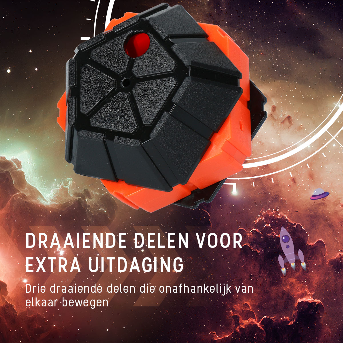 Dog Comets Treat Puzzle Oranje — afbeelding 6