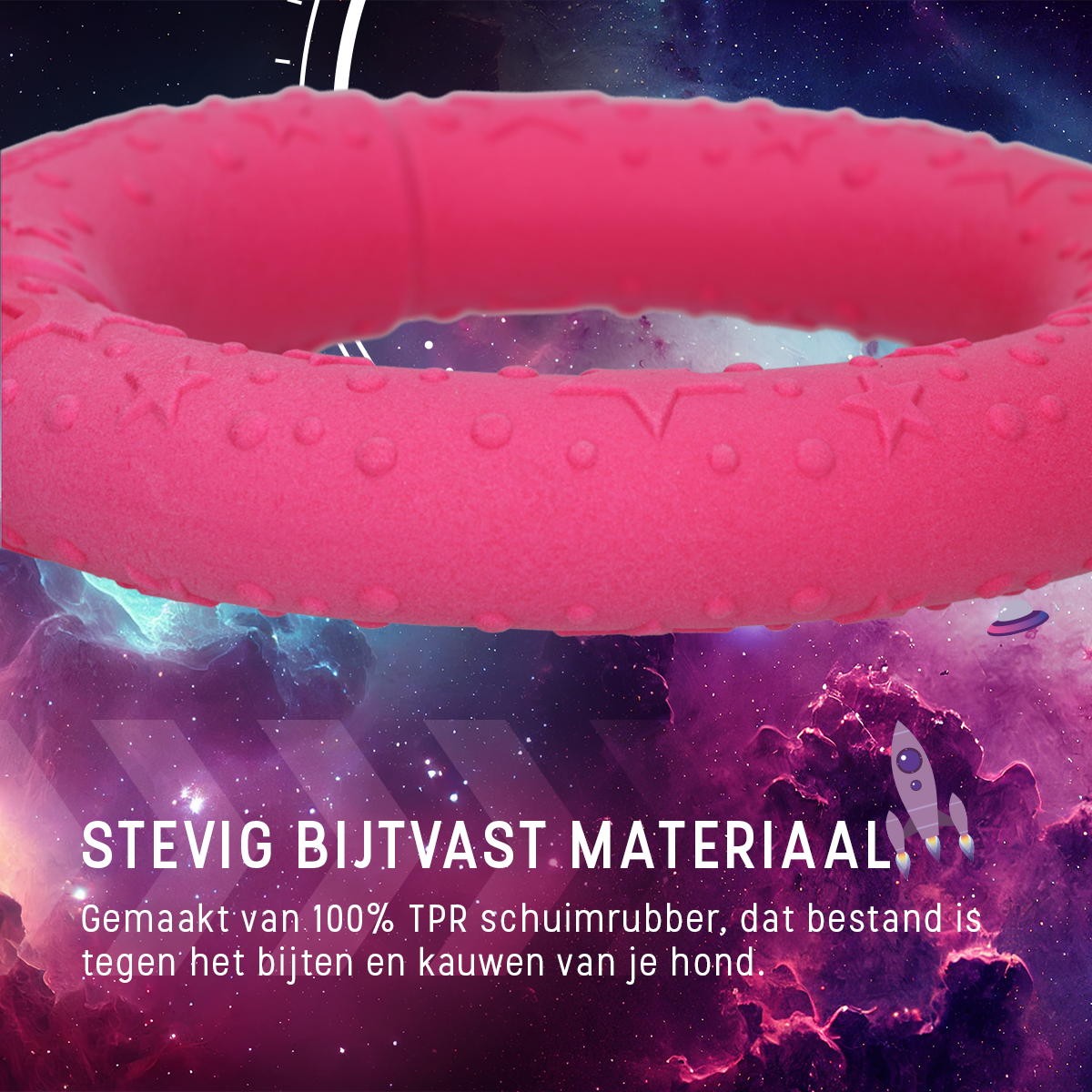 Dog Comets UFO Ring Roze M — afbeelding 6