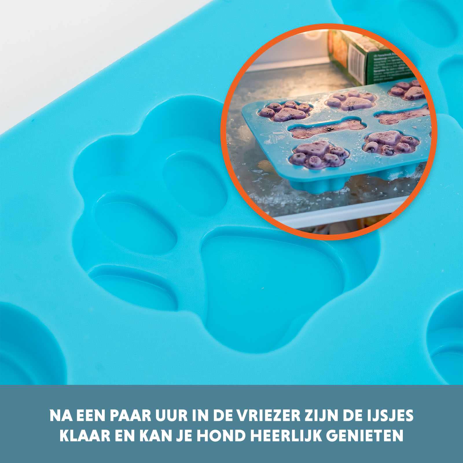 CoolPets Dog Ice Mix Tray — afbeelding 4