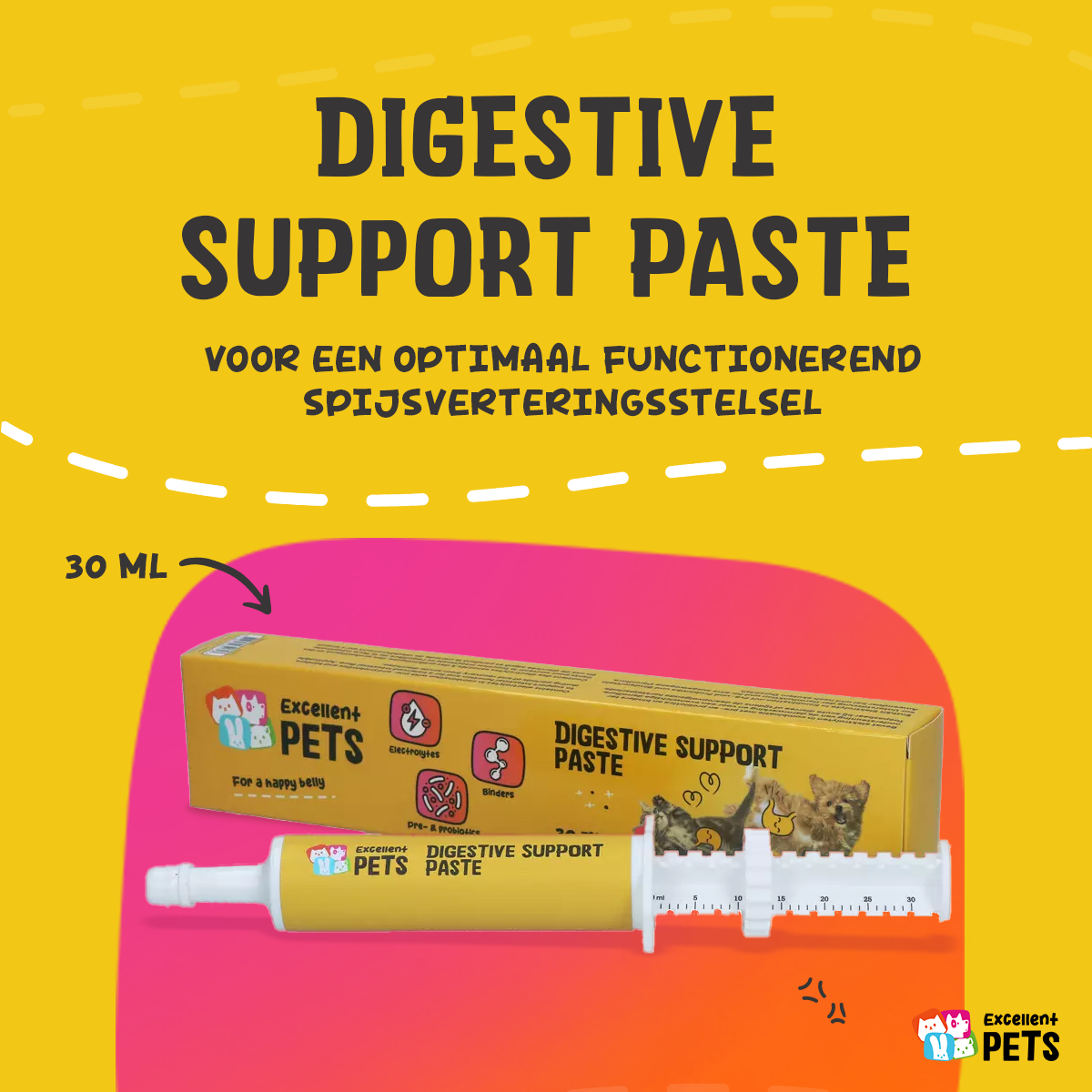 Excellent Pets Digestive Support Paste 30ml — afbeelding 3
