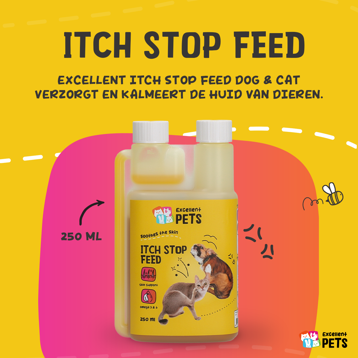 Excellent Pets Itch Stop Feed 250 ml — afbeelding 2