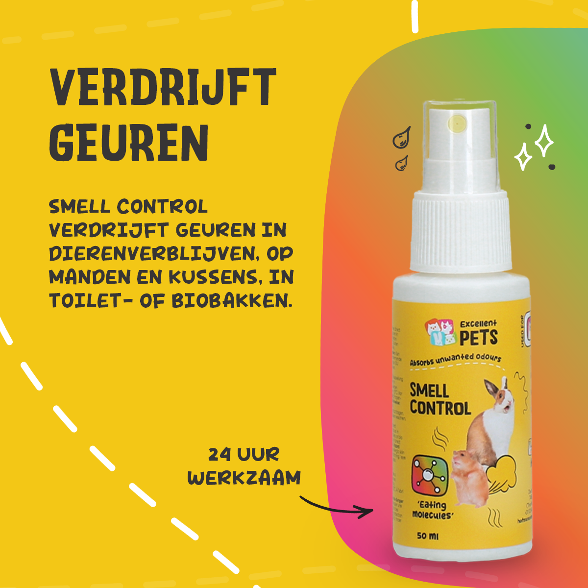 Excellent Pets Smell Control 50 ml — afbeelding 5