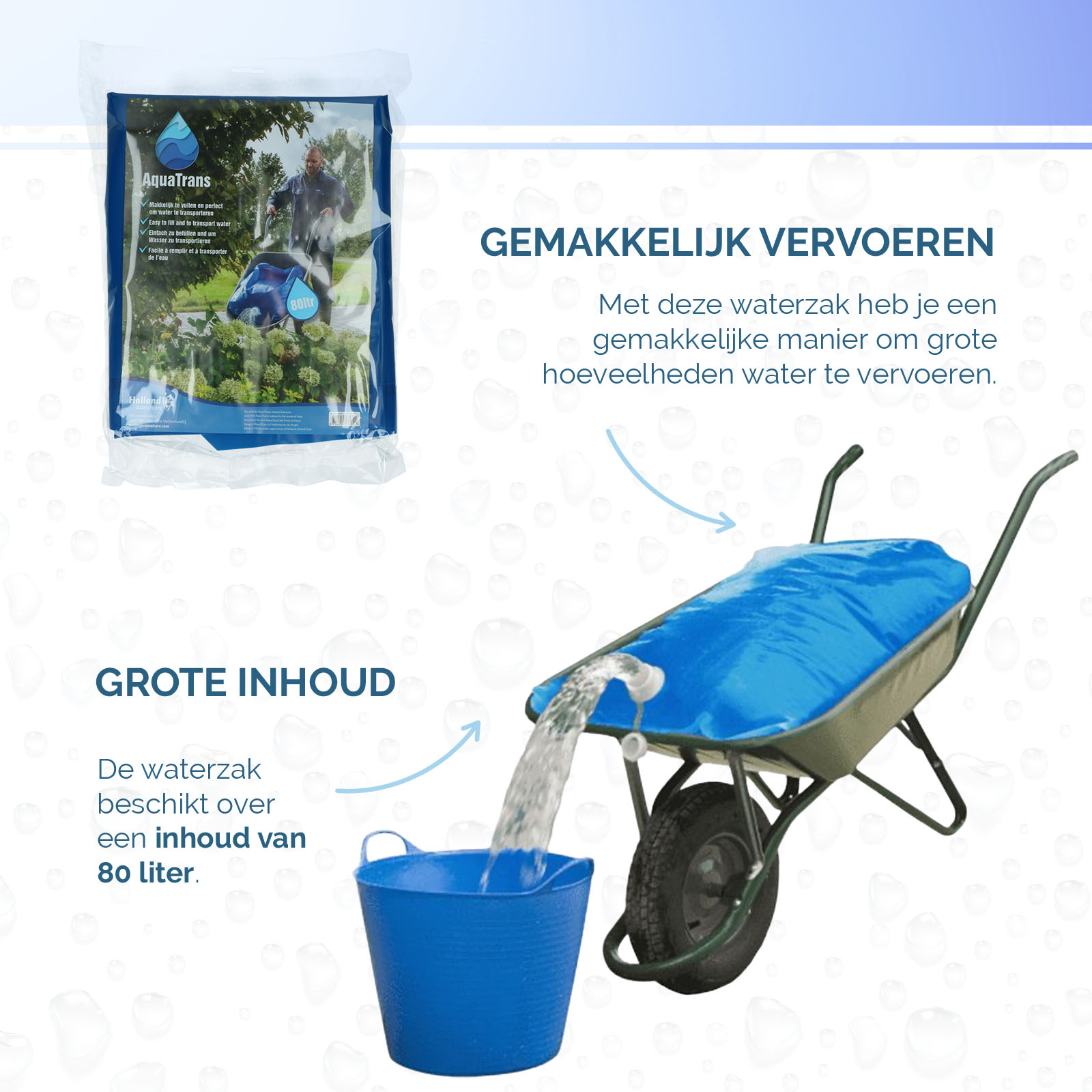 AquaTrans Waterzak — afbeelding 5