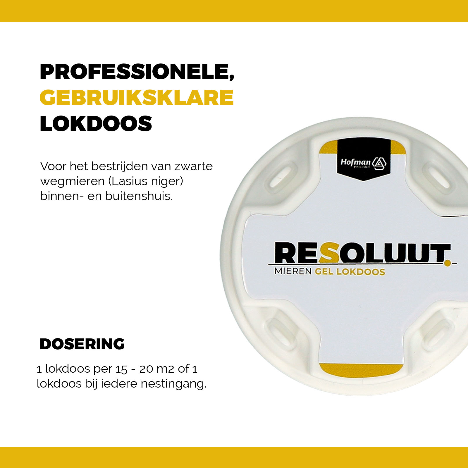 Resoluut Mieren Gel Lokdoos 20 stuks — afbeelding 5