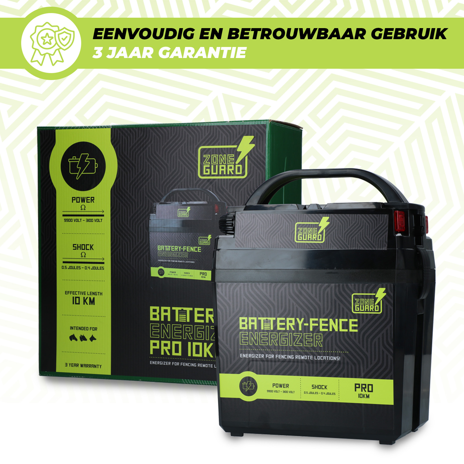 ZoneGuard Battery Energizer Pro 10 km — afbeelding 5