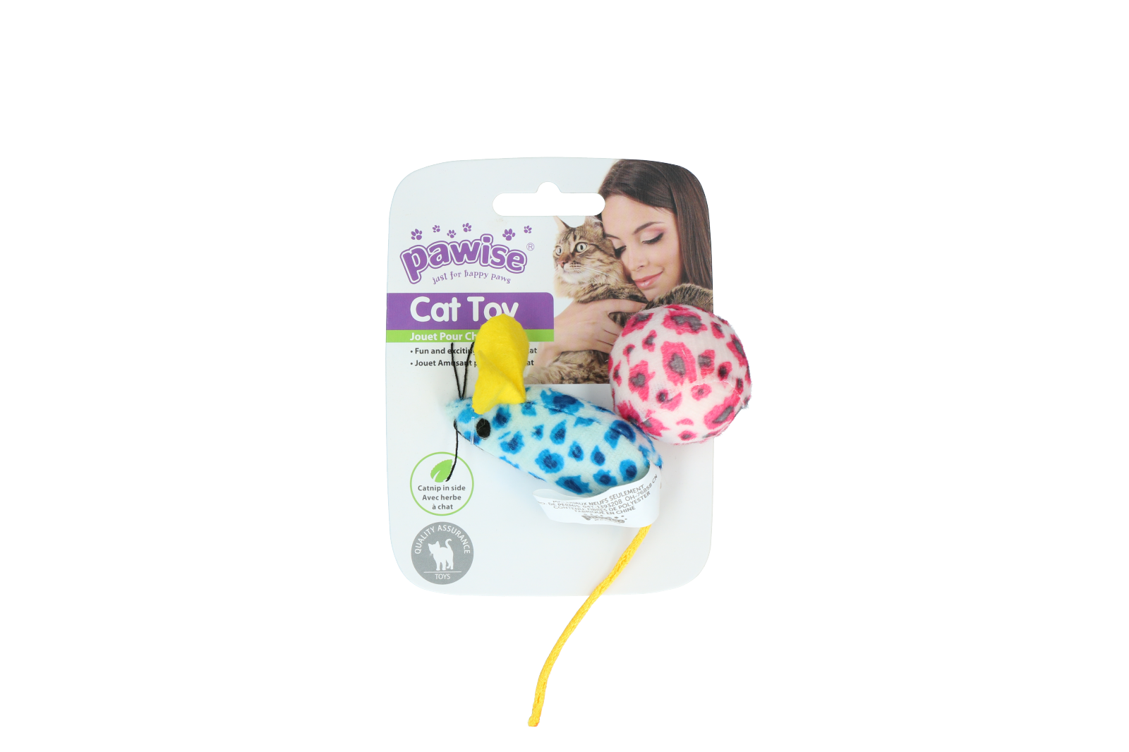 Pawise Cat Toy - Mice & Ball — afbeelding 2