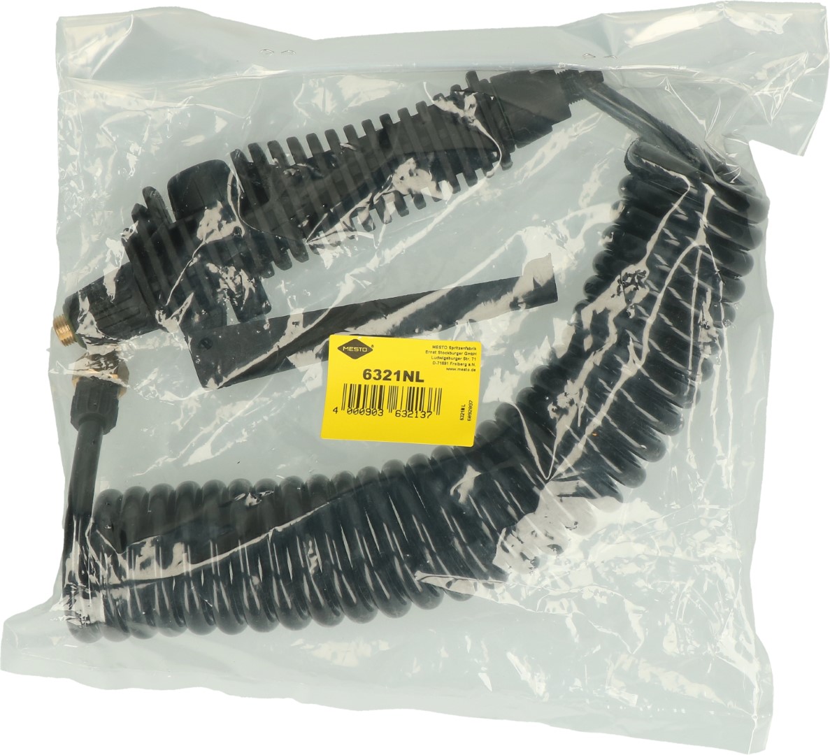 Mesto Inox Plus Spiraalslang 2,5 meter — afbeelding 3