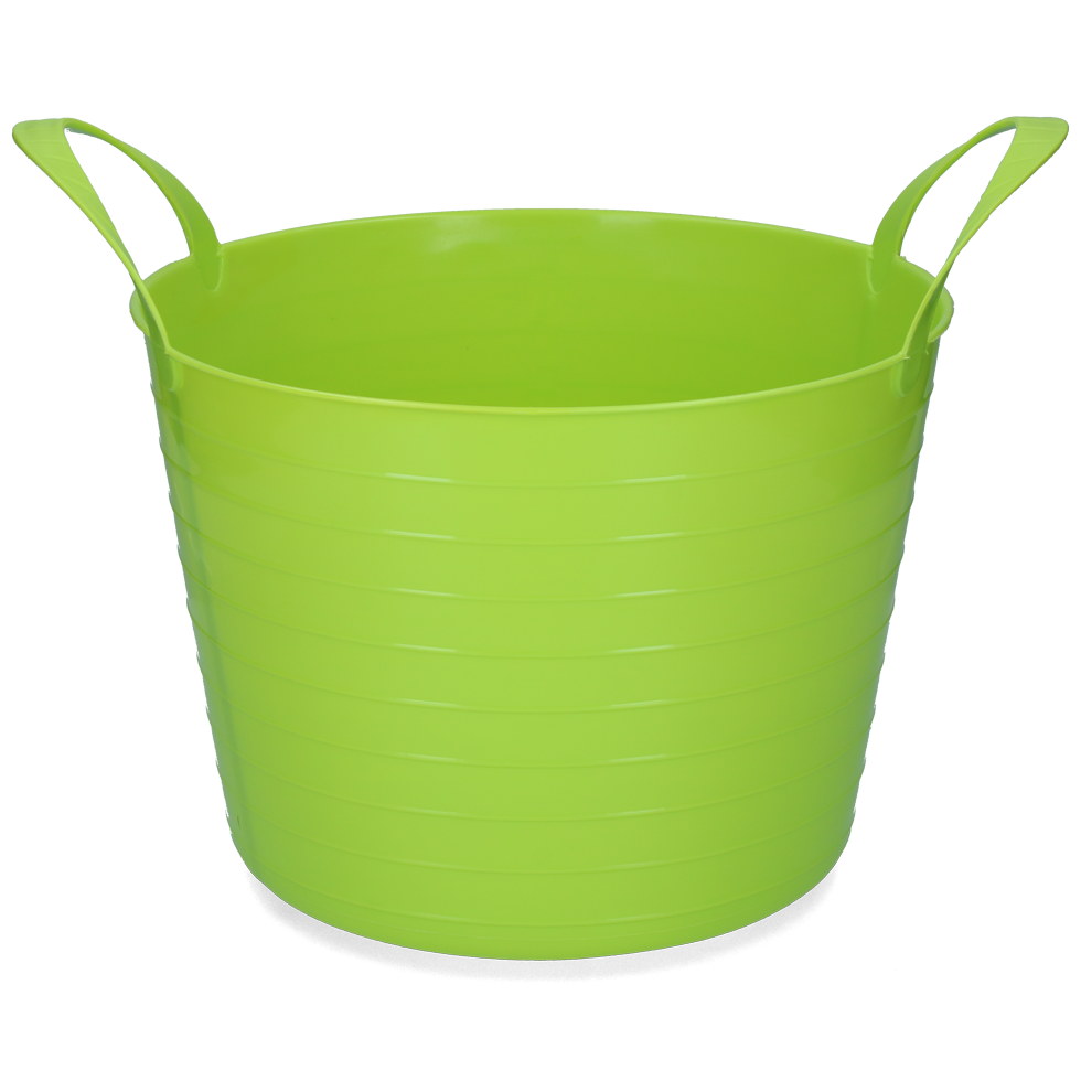 Emmer V-Trug Flexi 40 l Limoen