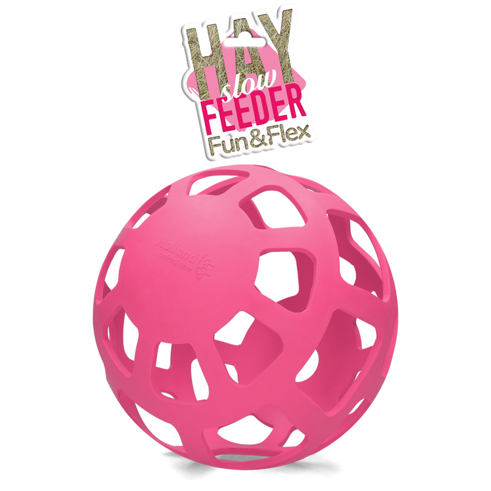 Hay Slow Feeder Fun & Flex Roze — afbeelding 2