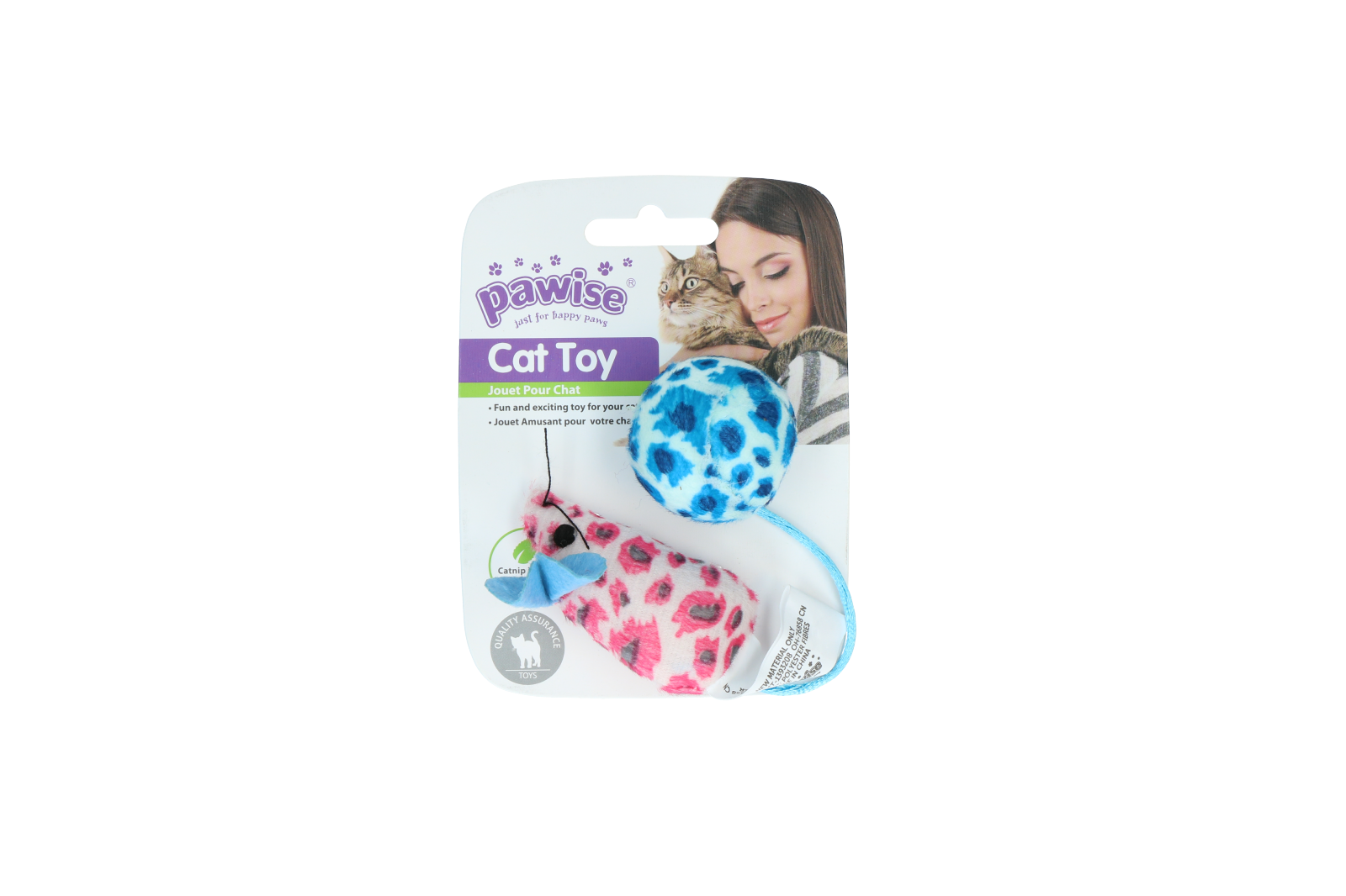 Pawise Cat Toy - Mice & Ball — afbeelding 3