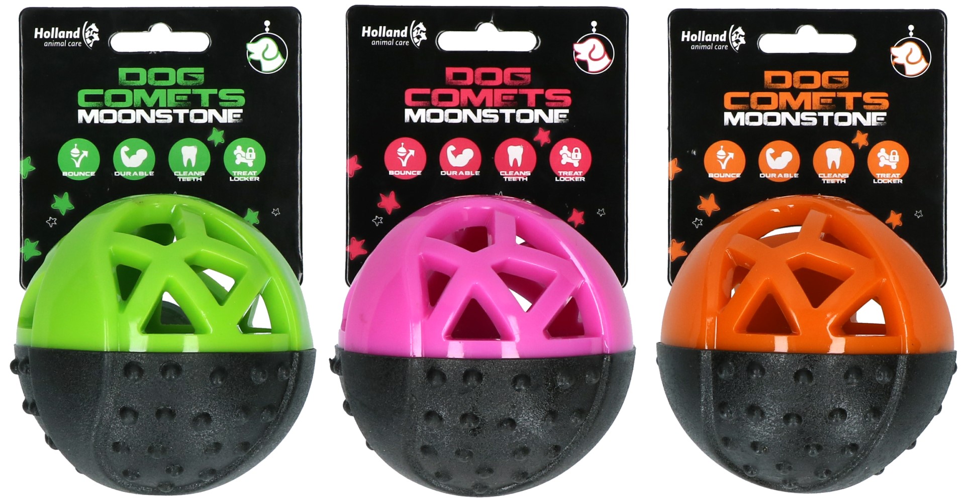 Dog Comets Moonstone Traktatiebal Roze — afbeelding 3